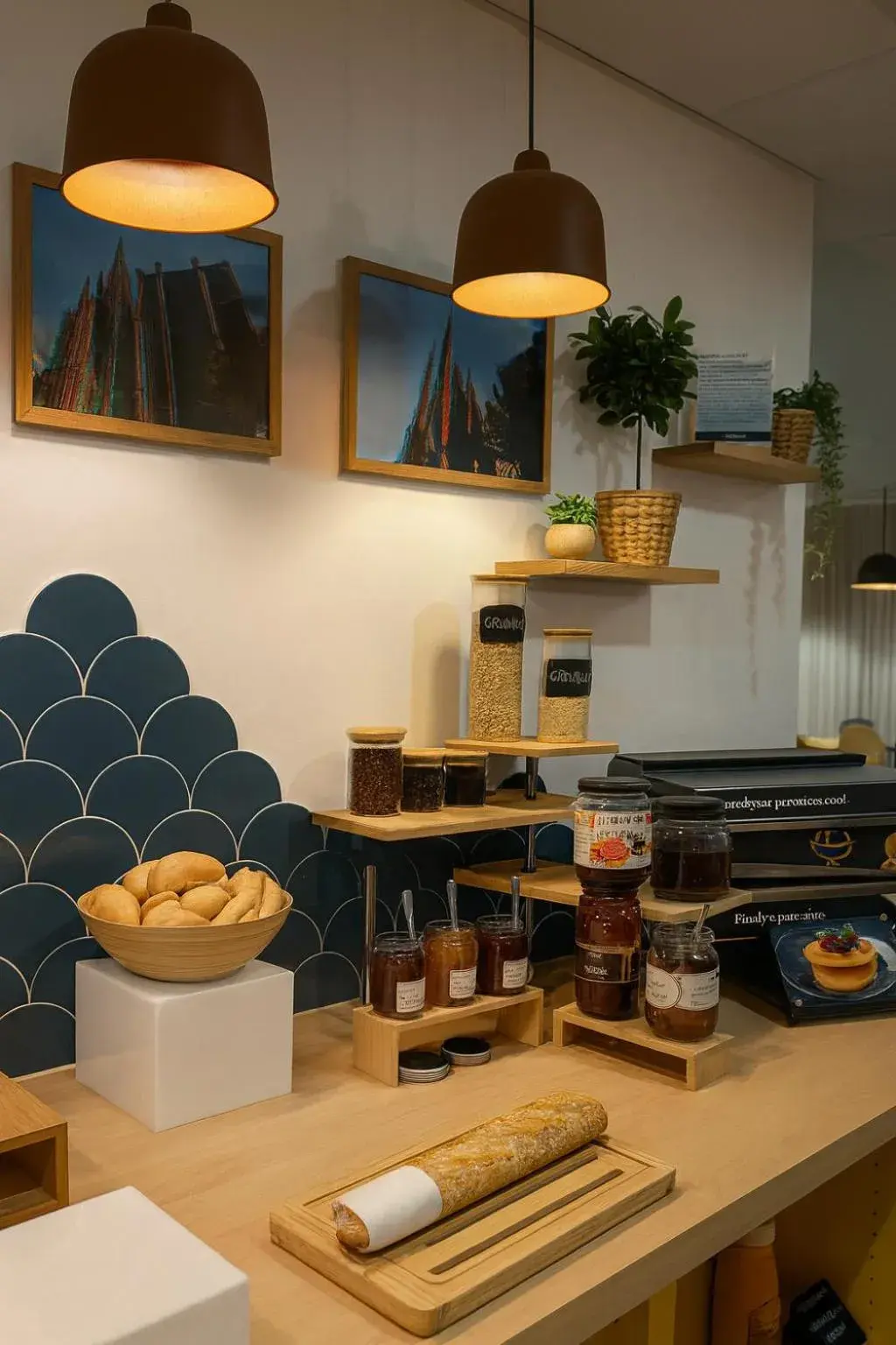 Buffet breakfast in Kyriad Clermont-Ferrand-Sud - La Pardieu Buffet breakfast in Kyriad Clermont-Ferrand-Sud - La Pardieu