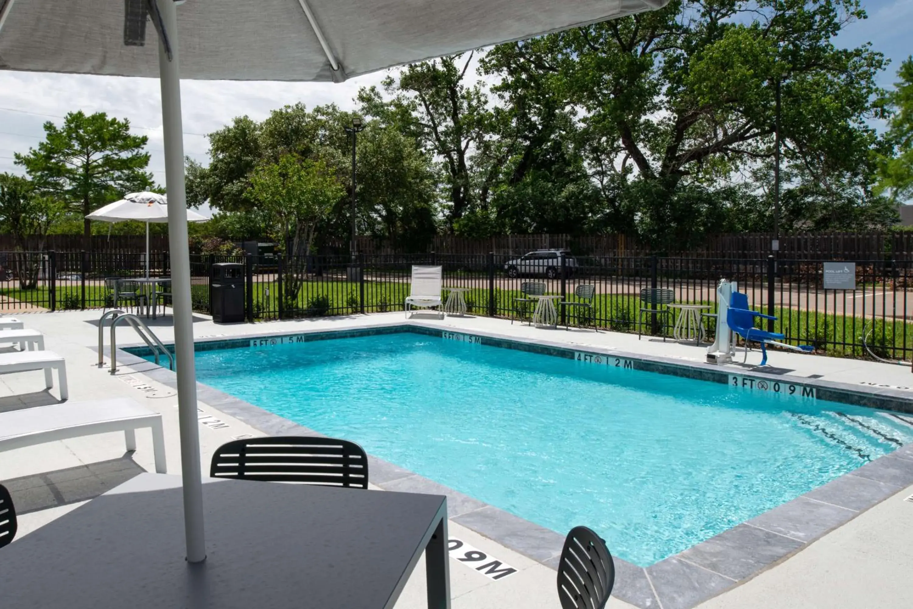 Pool view in Spark By Hilton Dallas Medical District Love Field Pool view in Spark By Hilton Dallas Medical District Love Field