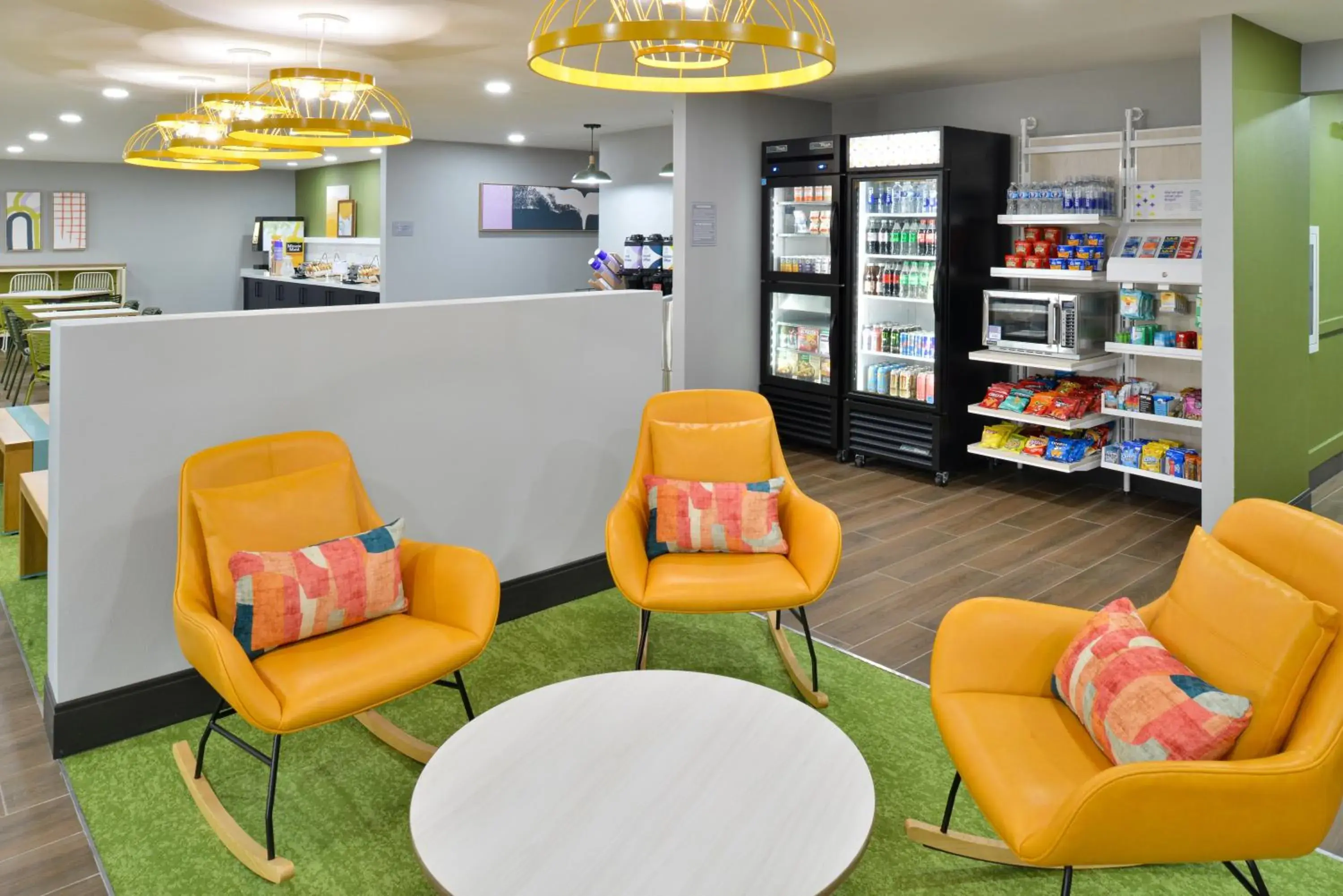 Lobby or reception in Spark By Hilton Dallas Medical District Love Field Lobby or reception in Spark By Hilton Dallas Medical District Love Field