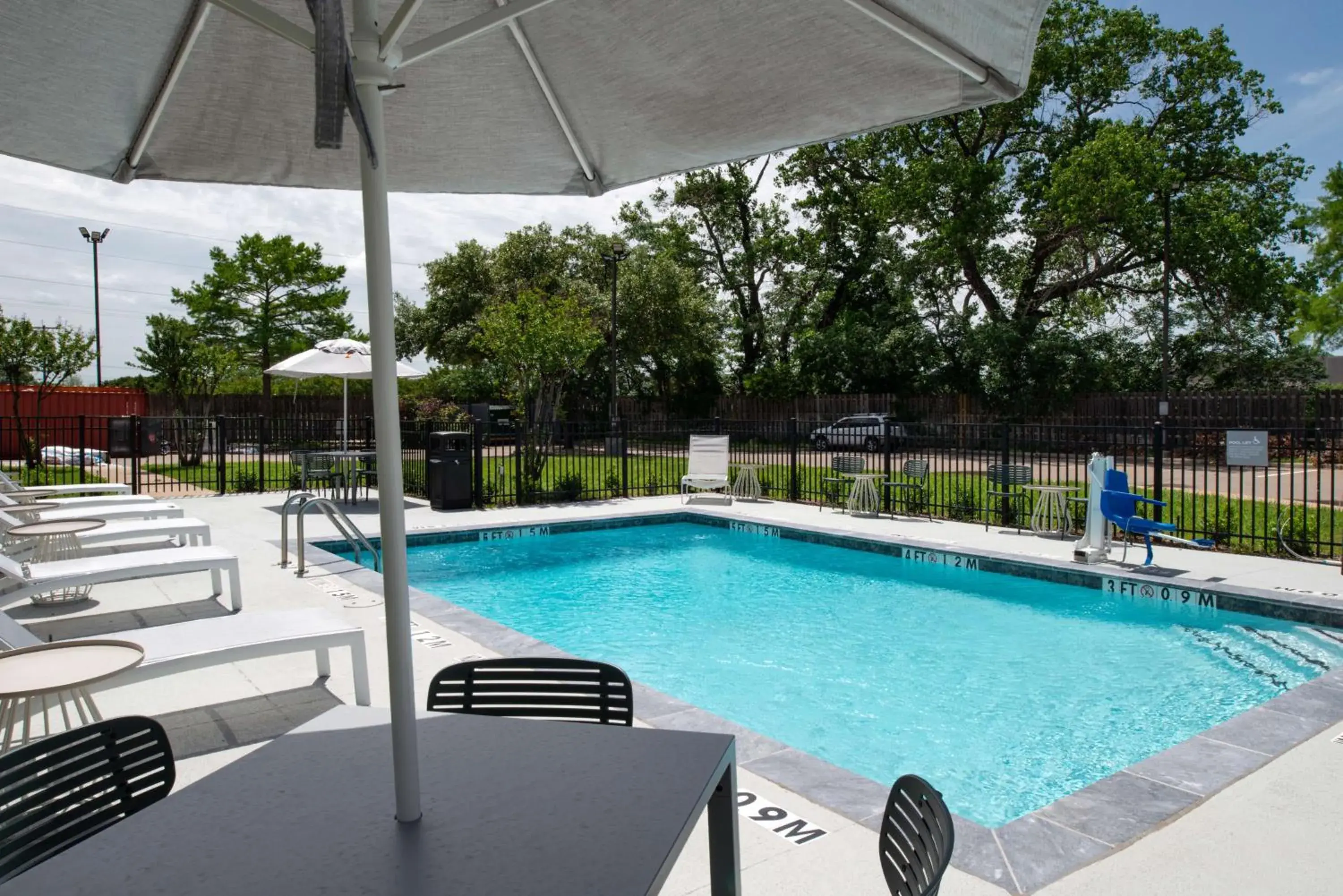 Pool view in Spark By Hilton Dallas Medical District Love Field Pool view in Spark By Hilton Dallas Medical District Love Field
