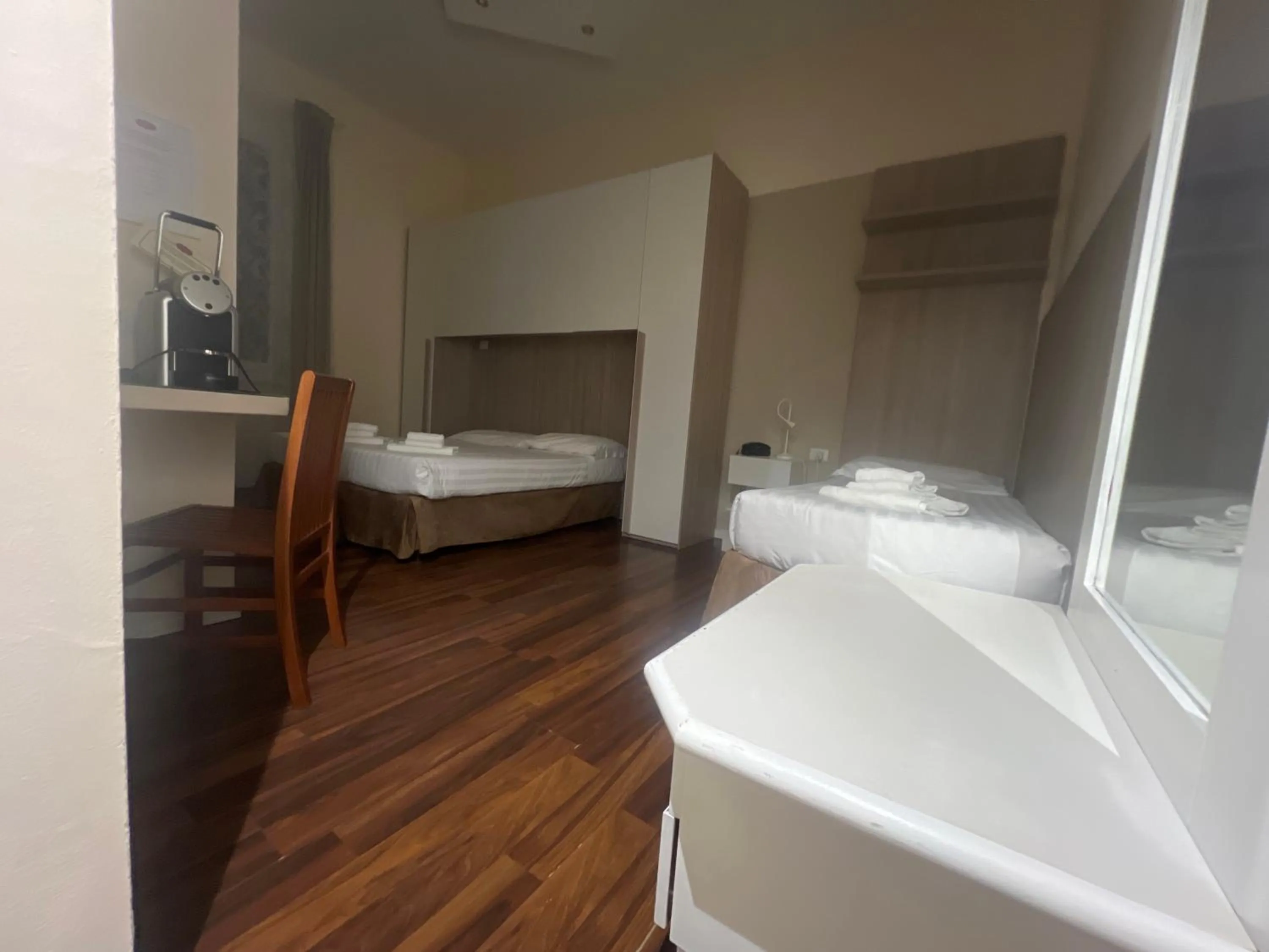 Bedroom, Bed in Antico Hotel Moderno