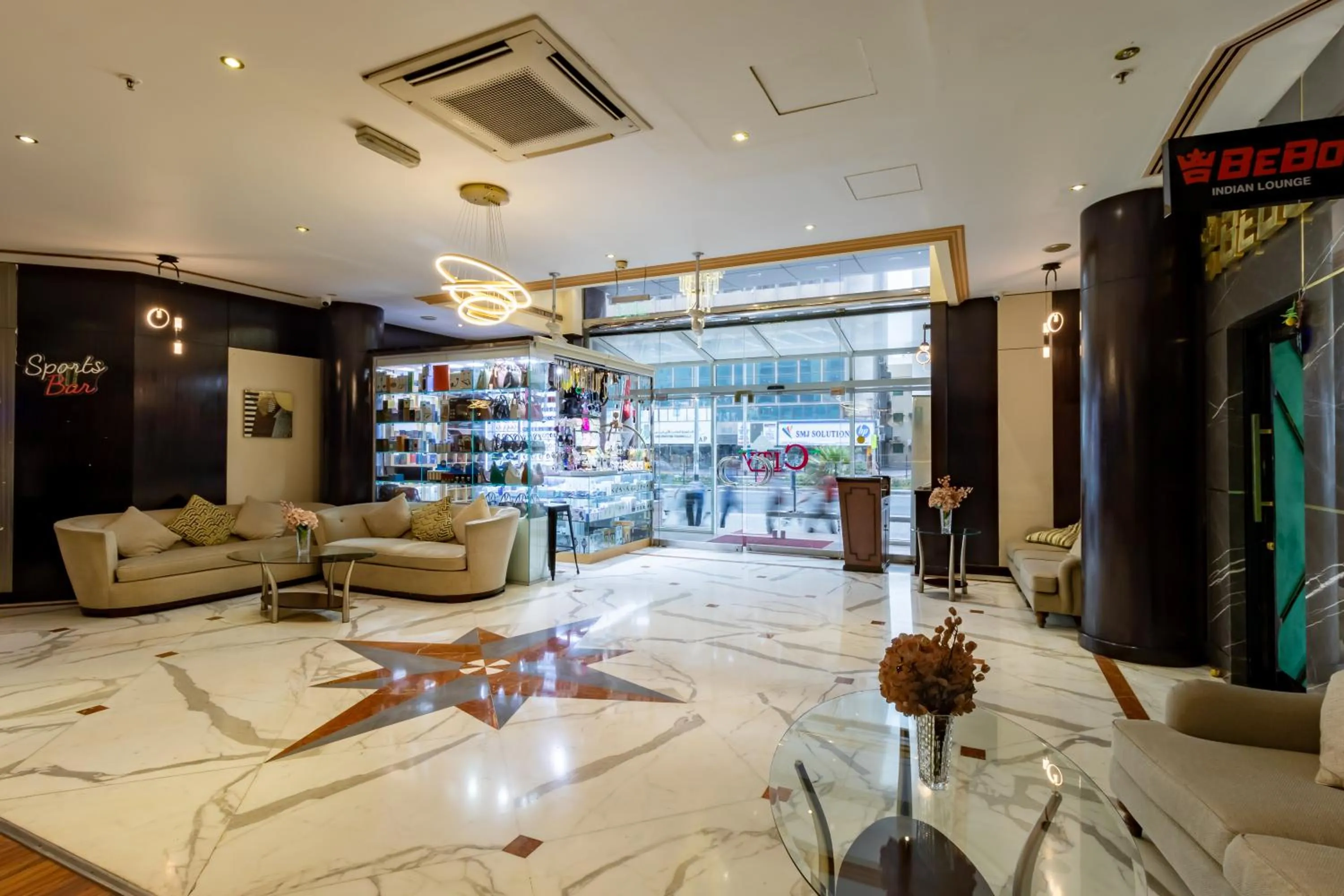 Lobby or reception in City Palace Hotel