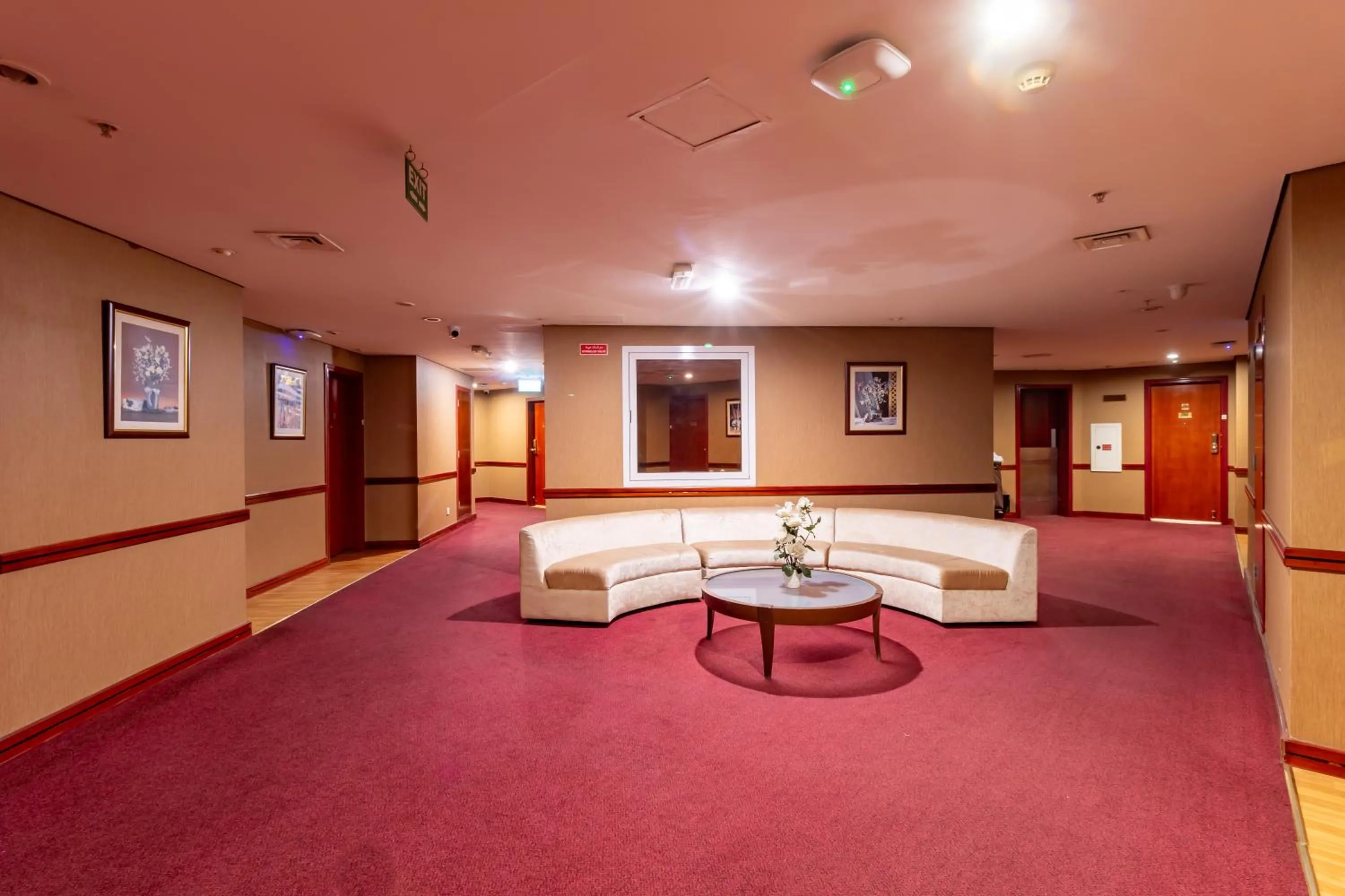 Seating area in City Palace Hotel
