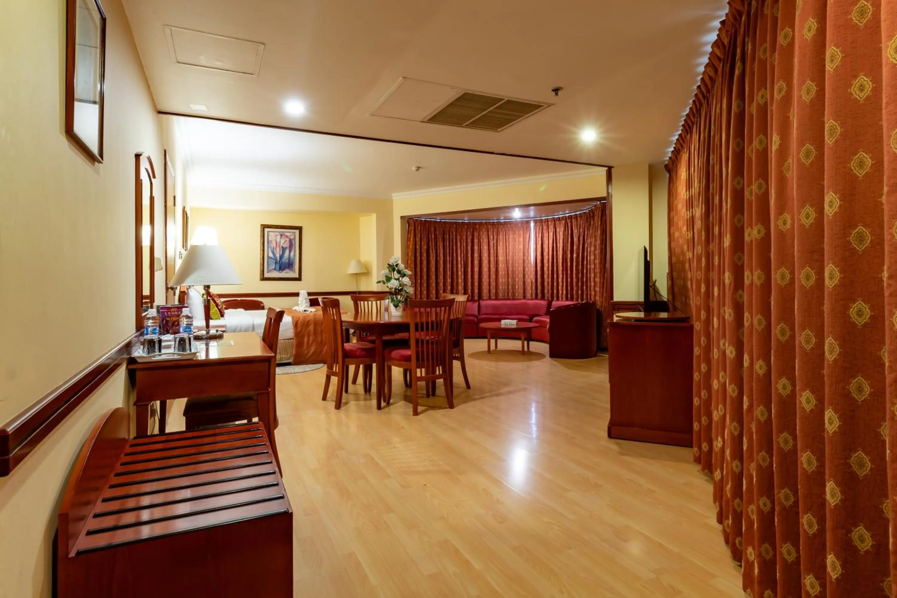 Living room in City Palace Hotel