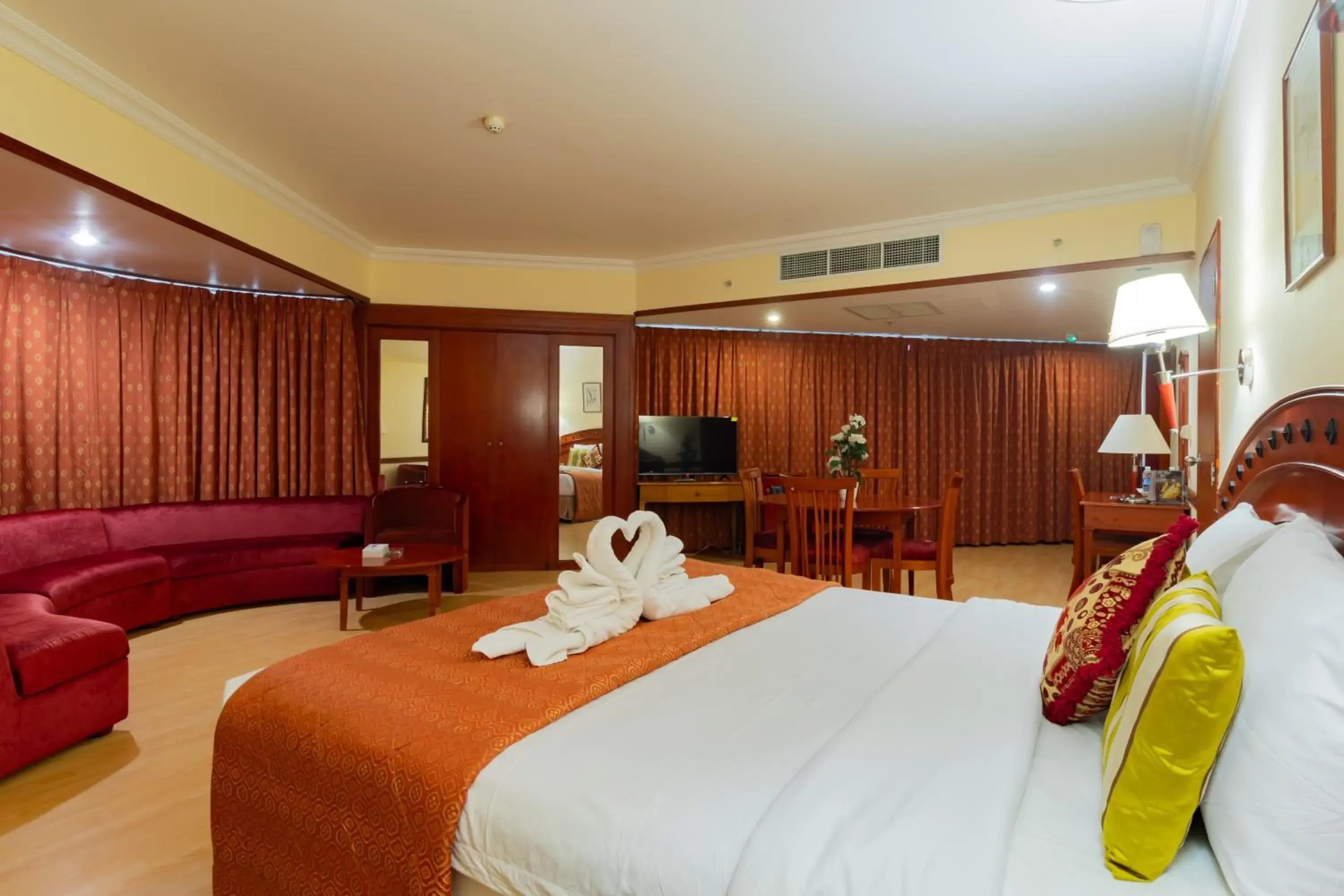 Living room, Bed in City Palace Hotel Living room, Bed in City Palace Hotel