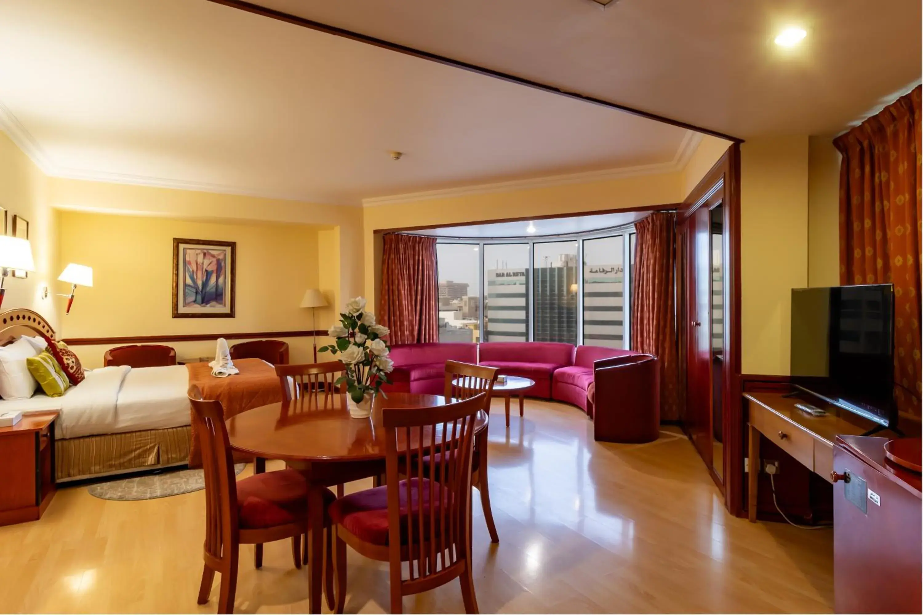 Living room in City Palace Hotel Living room in City Palace Hotel