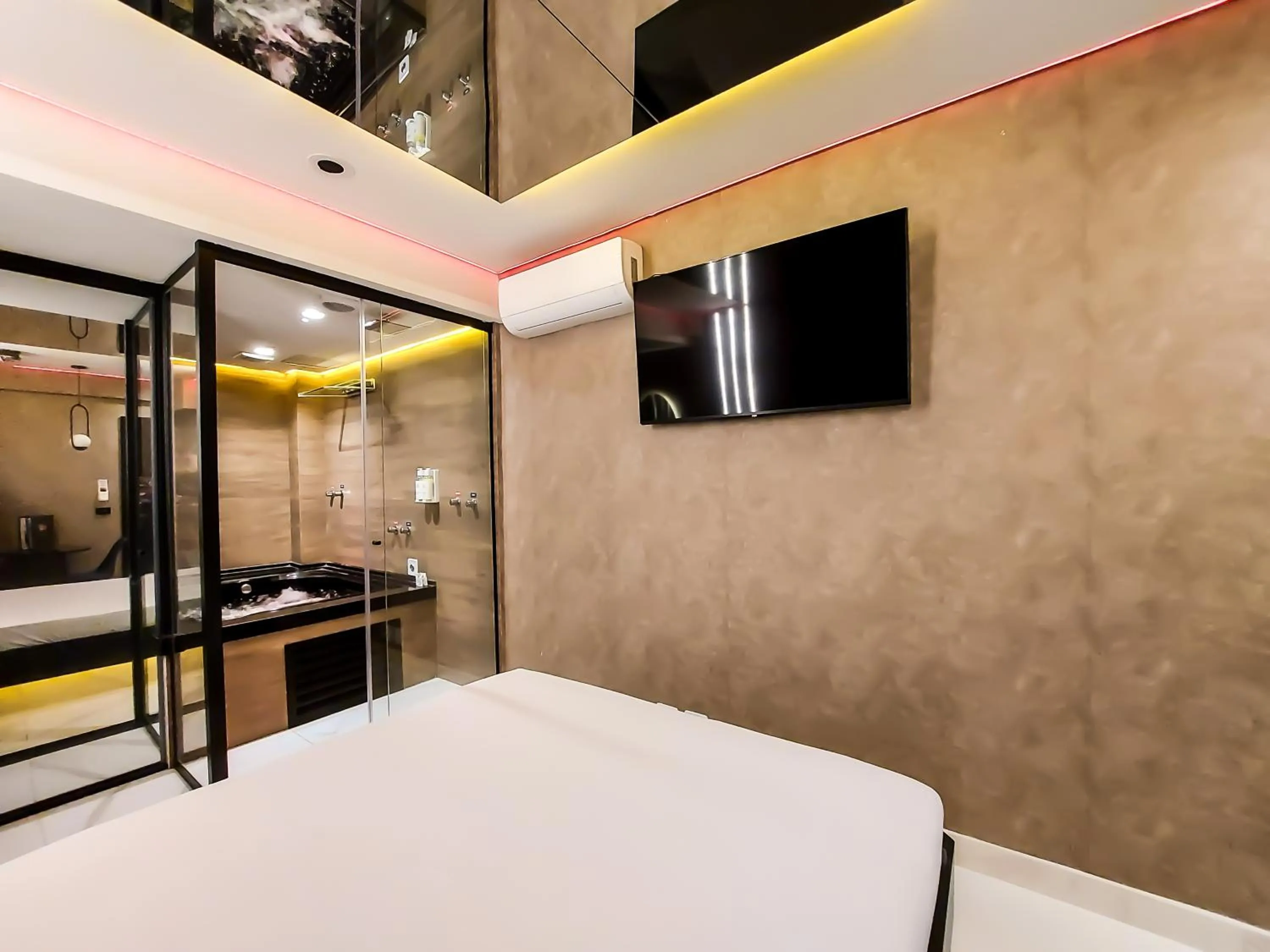 Bed in Adrenalina Motel Itaquera - Arena Corinthians