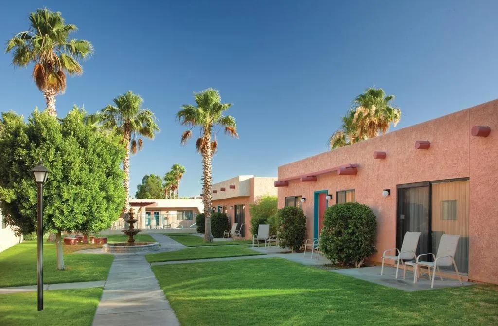 Property building in GetAways at Havasu Dunes Resort