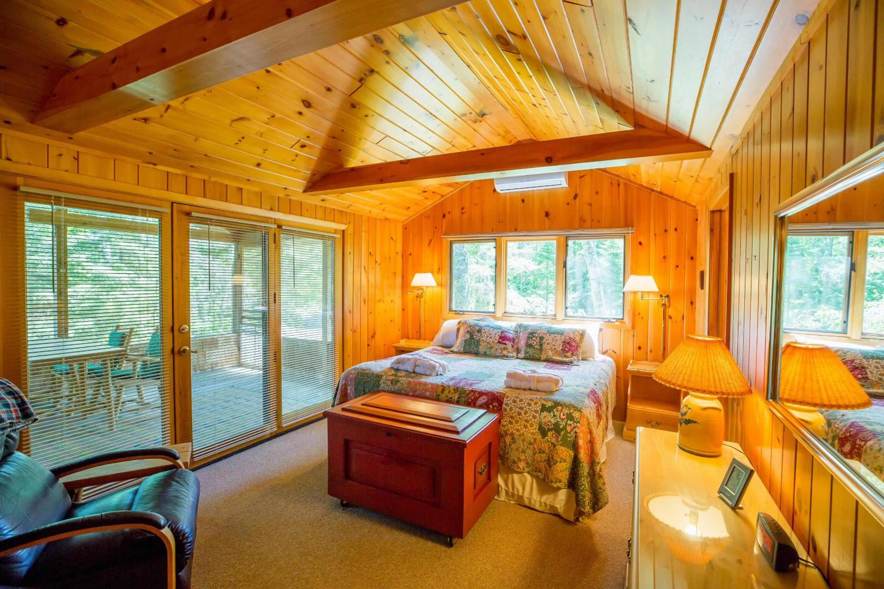 Patio in Ludlow's Island Resort