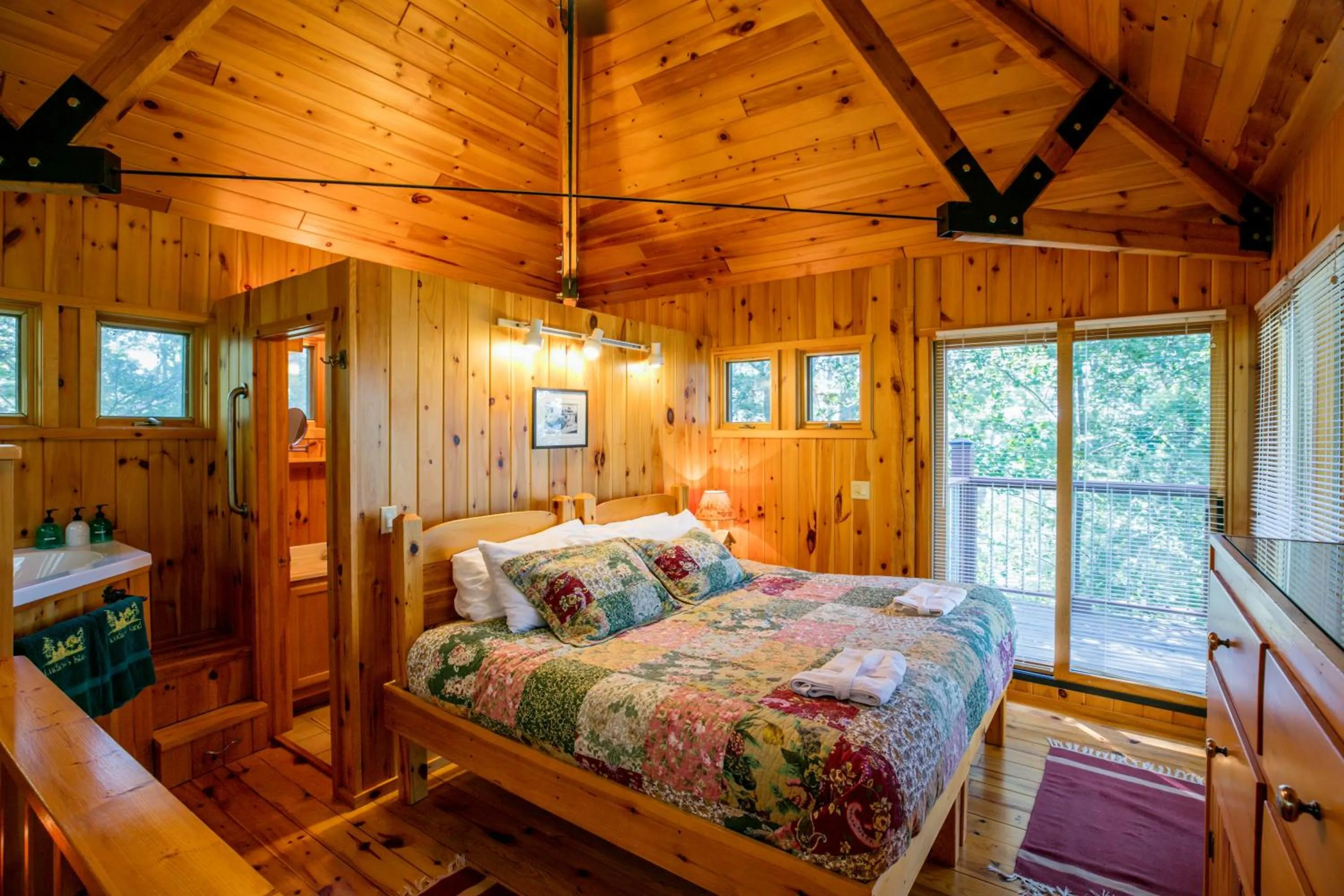 Patio in Ludlow's Island Resort