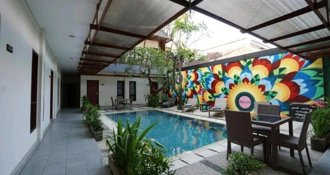 Swimming pool in Keola Hotel Legian
