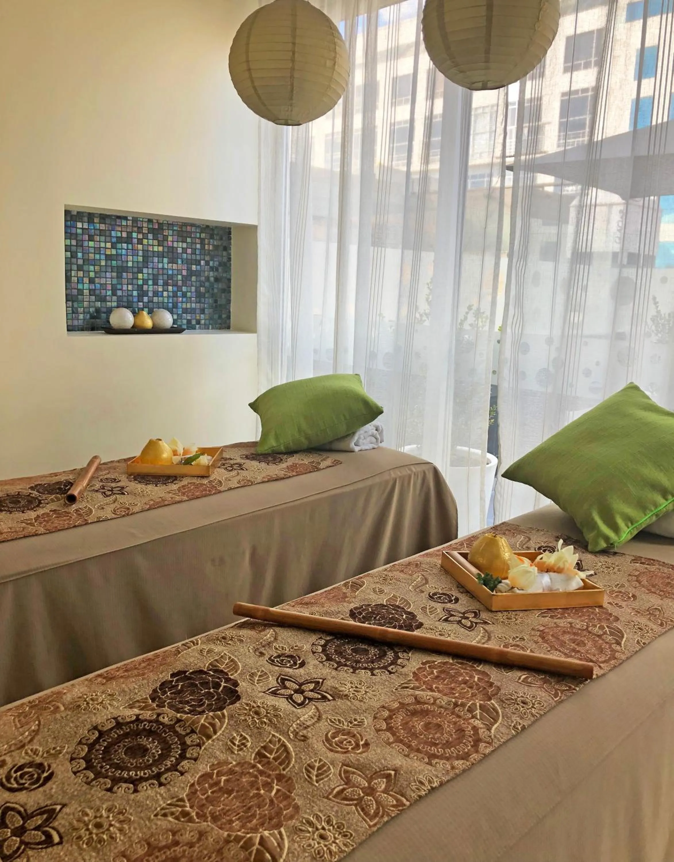 Spa and wellness centre/facilities, Bed in Hotel 100 Luxury Suites by Preferred