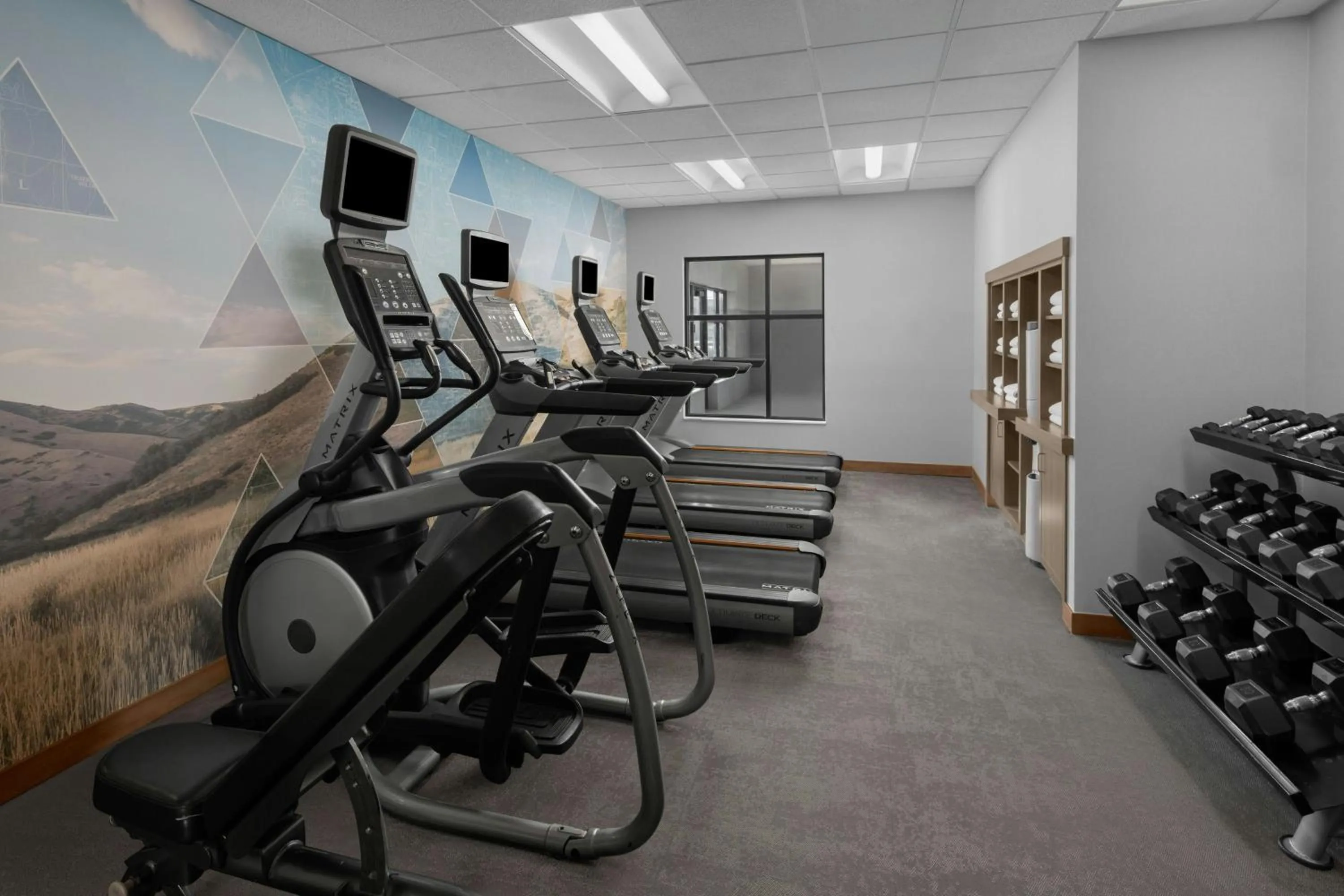 Fitness centre/facilities in Residence Inn Salt Lake City Murray