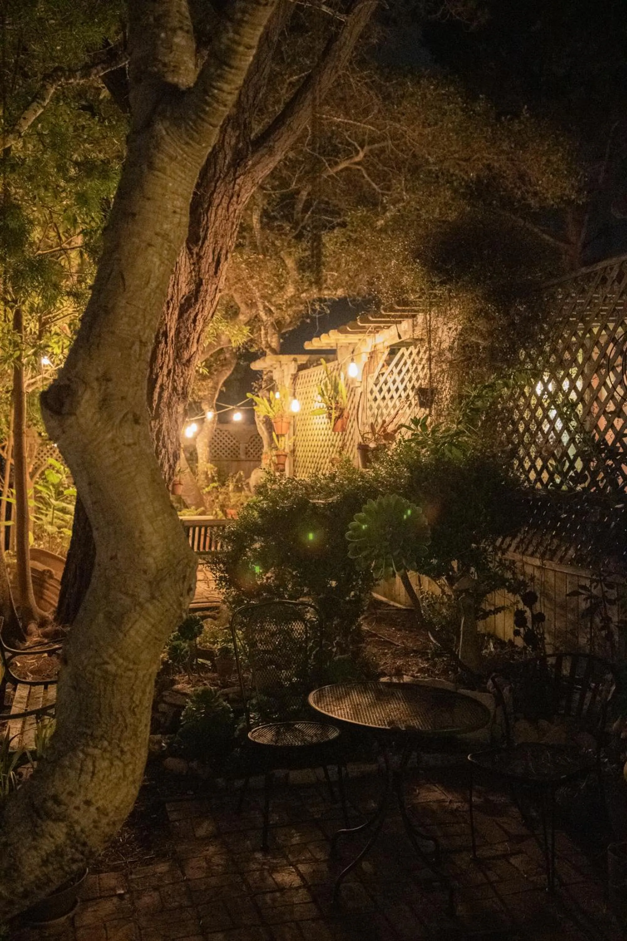 Patio in Carmel Garden Inn
