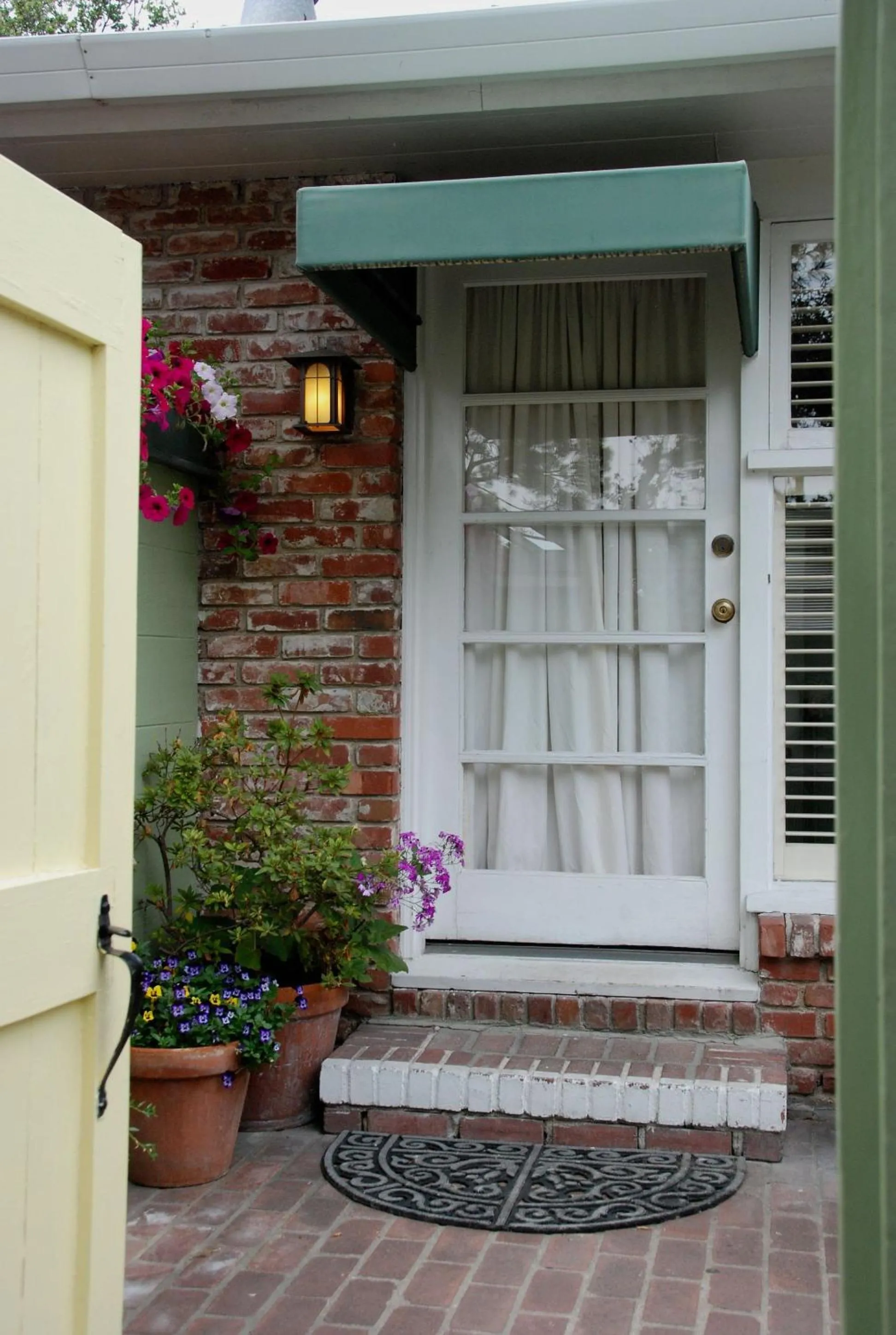 Patio in Carmel Garden Inn