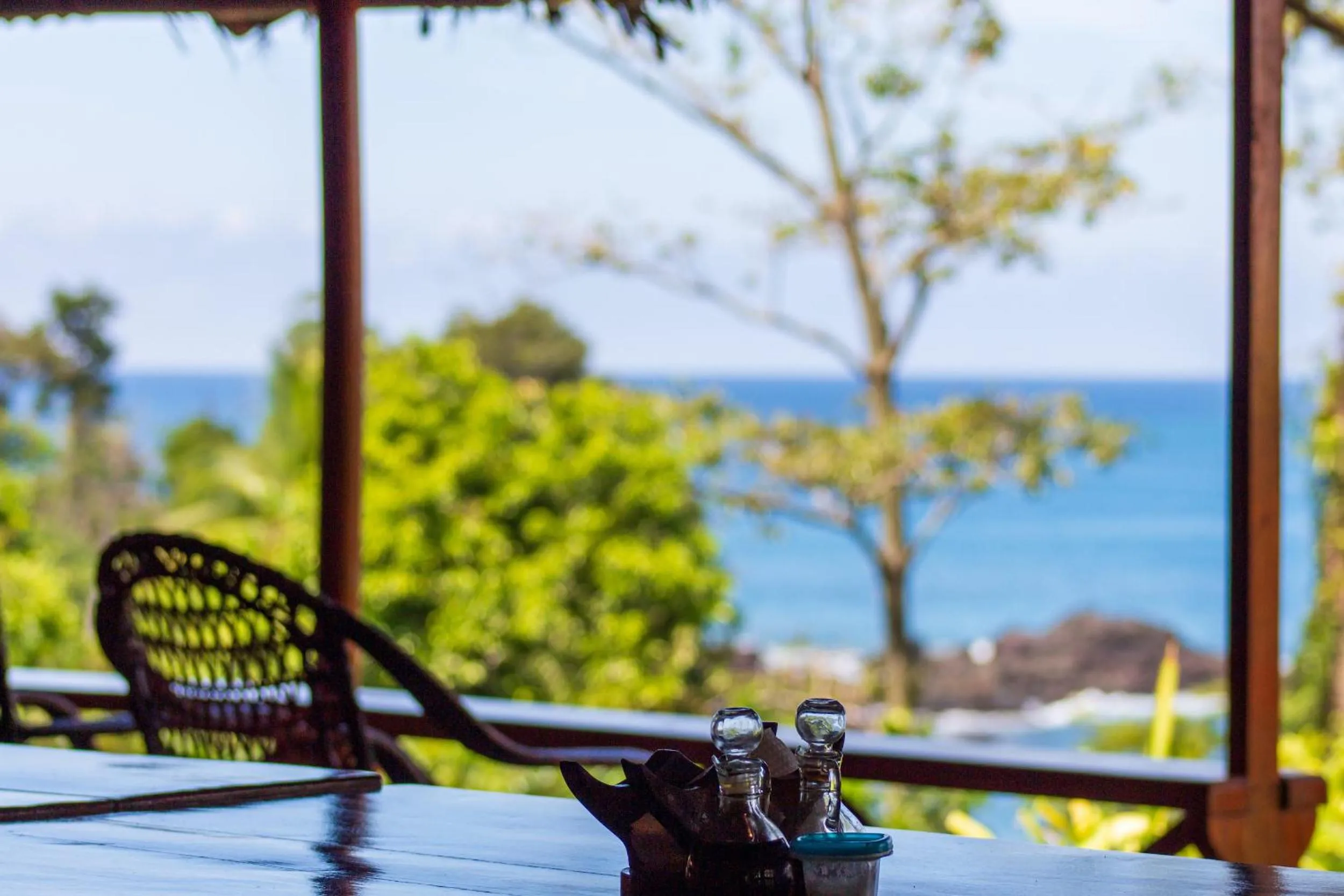 Balcony/Terrace in Las Caletas Lodge