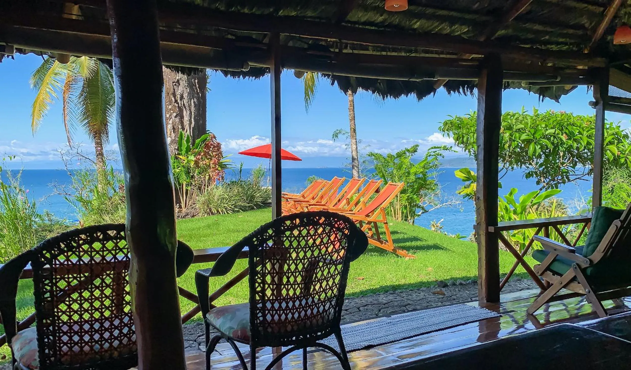Garden in Las Caletas Lodge