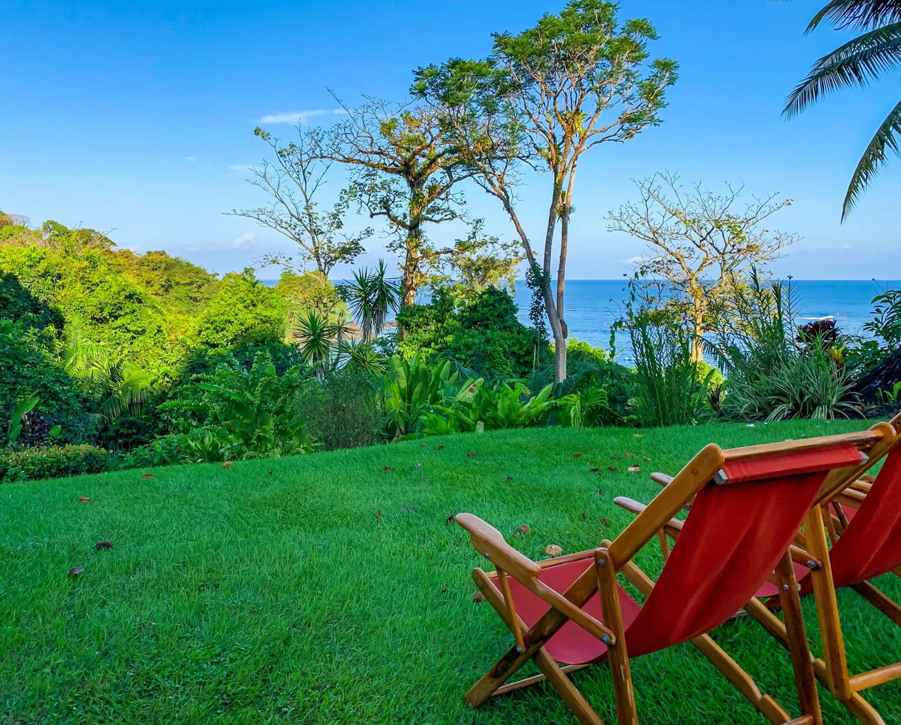 Patio in Las Caletas Lodge