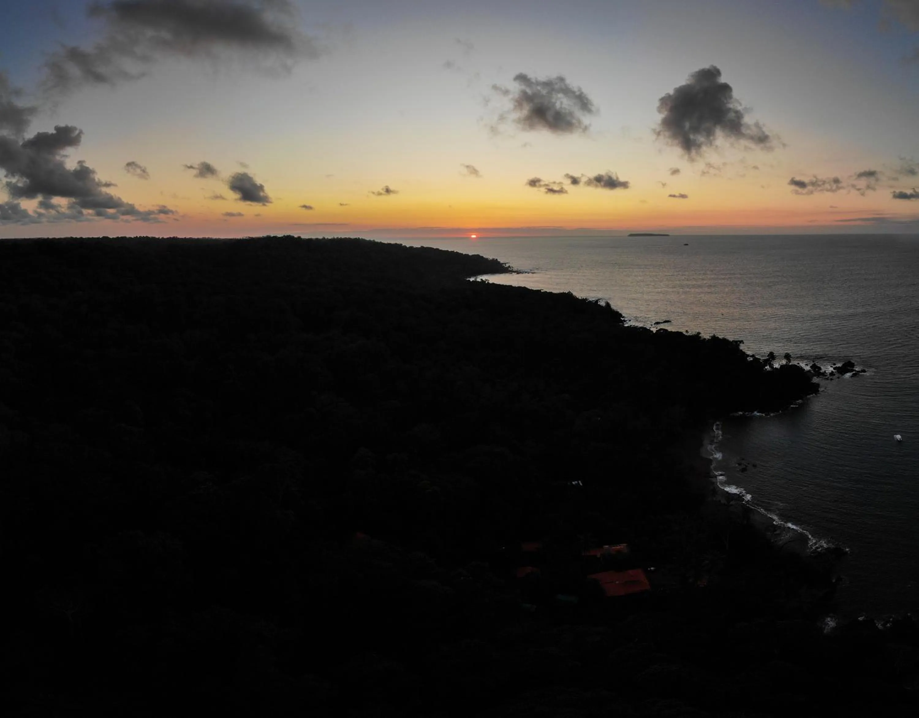 Natural landscape in Las Caletas Lodge
