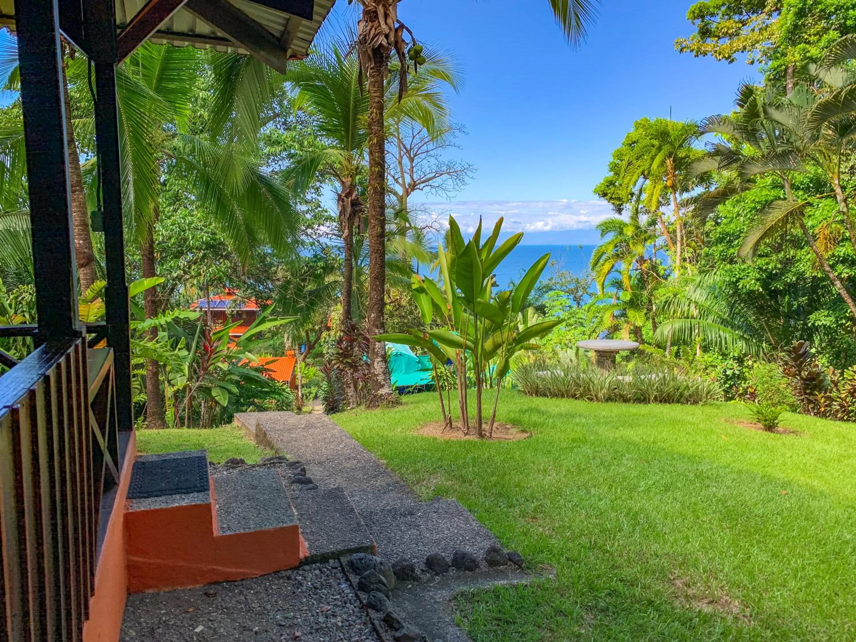Garden in Las Caletas Lodge