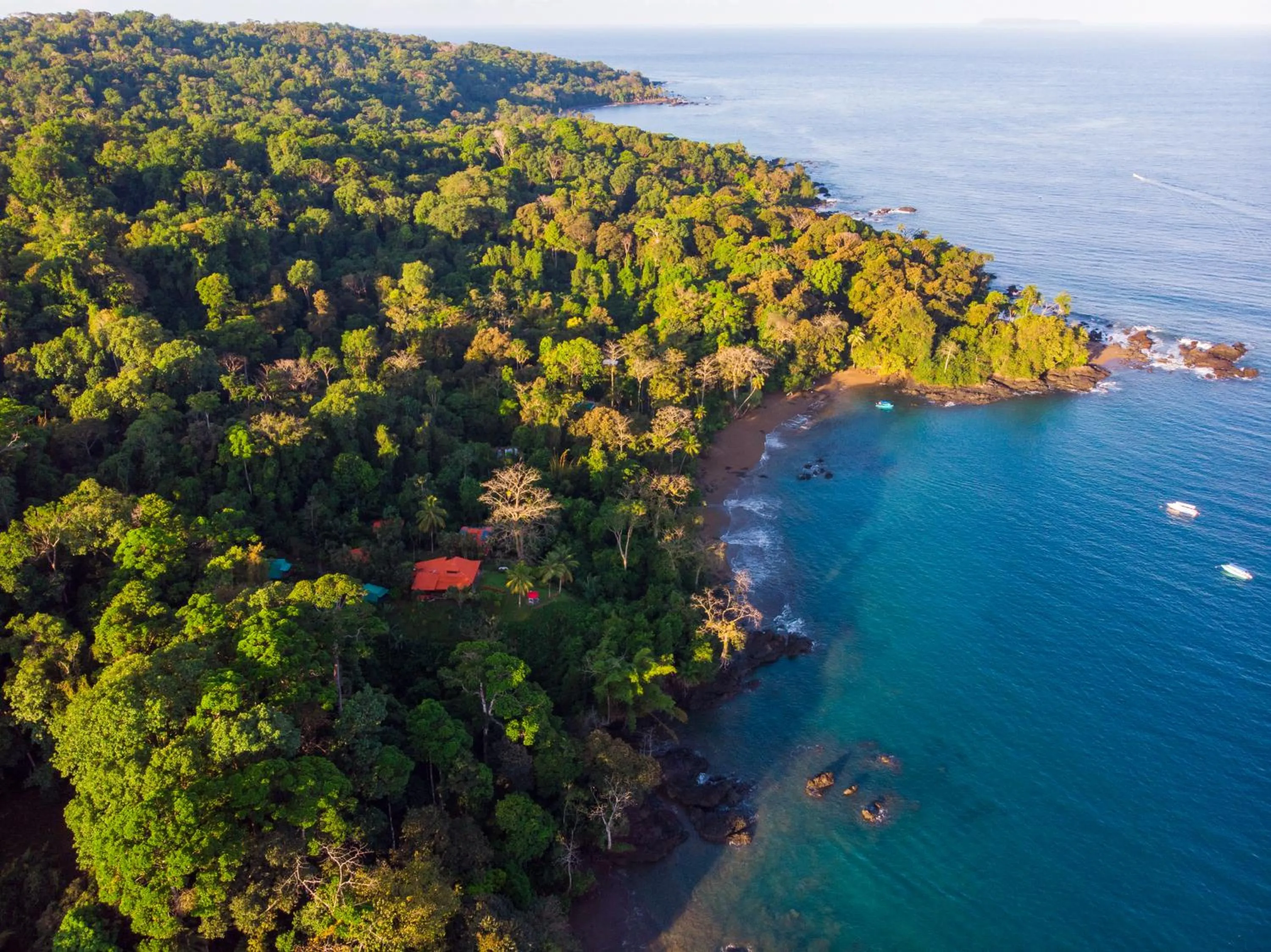Bird's eye view in Las Caletas Lodge