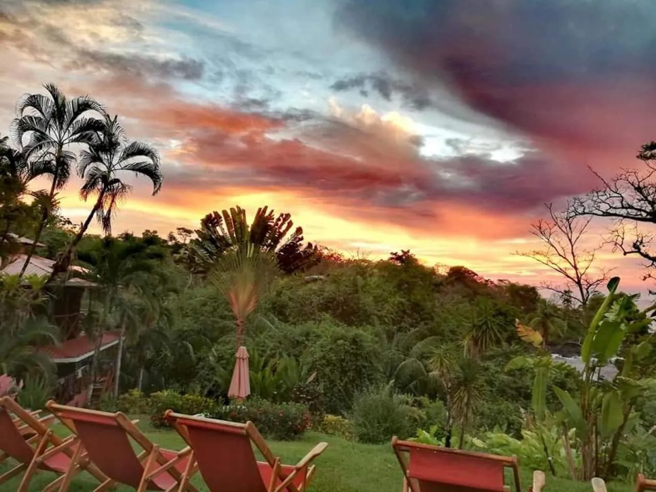 Natural landscape in Las Caletas Lodge