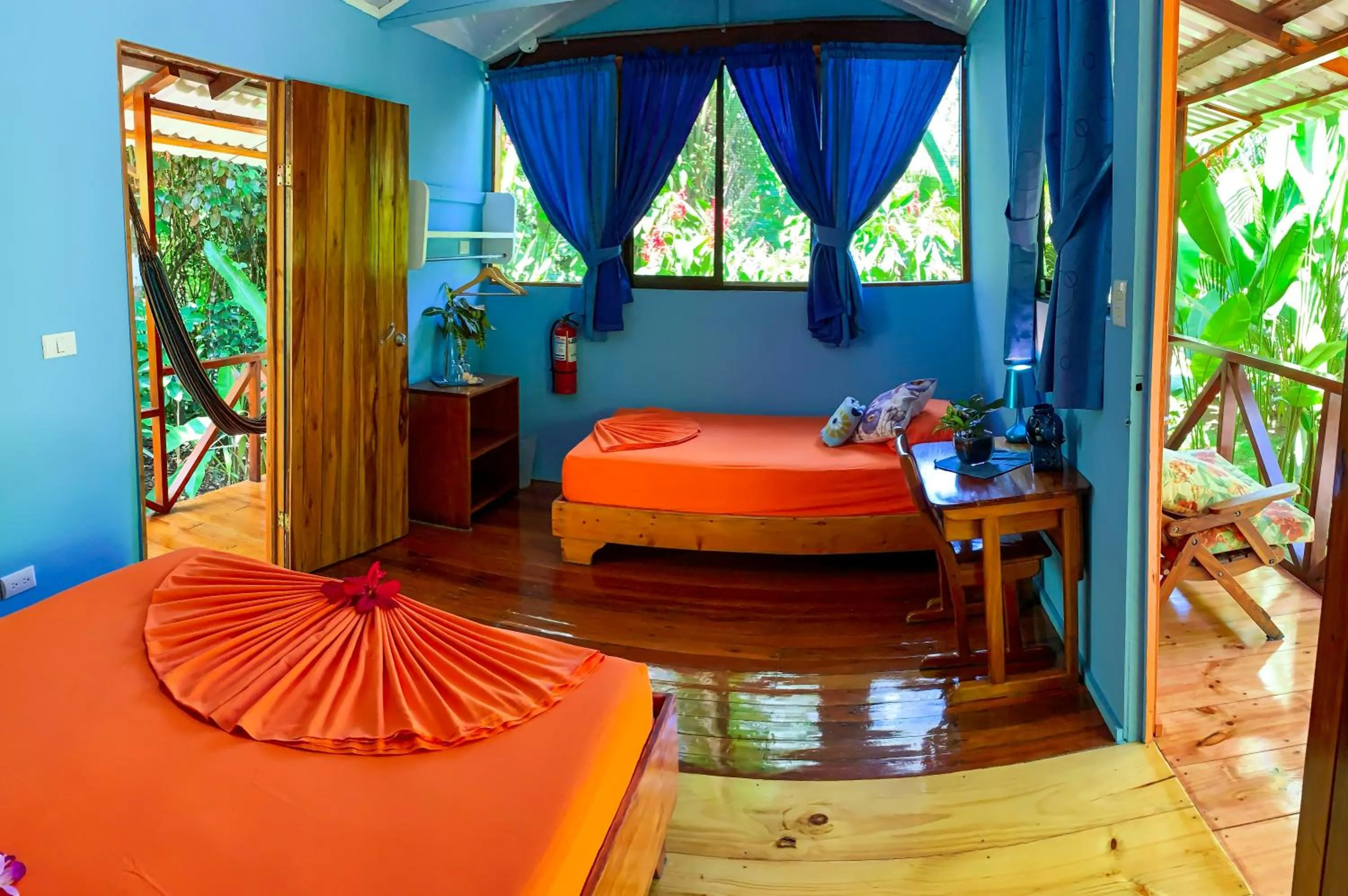 Bed in Las Caletas Lodge