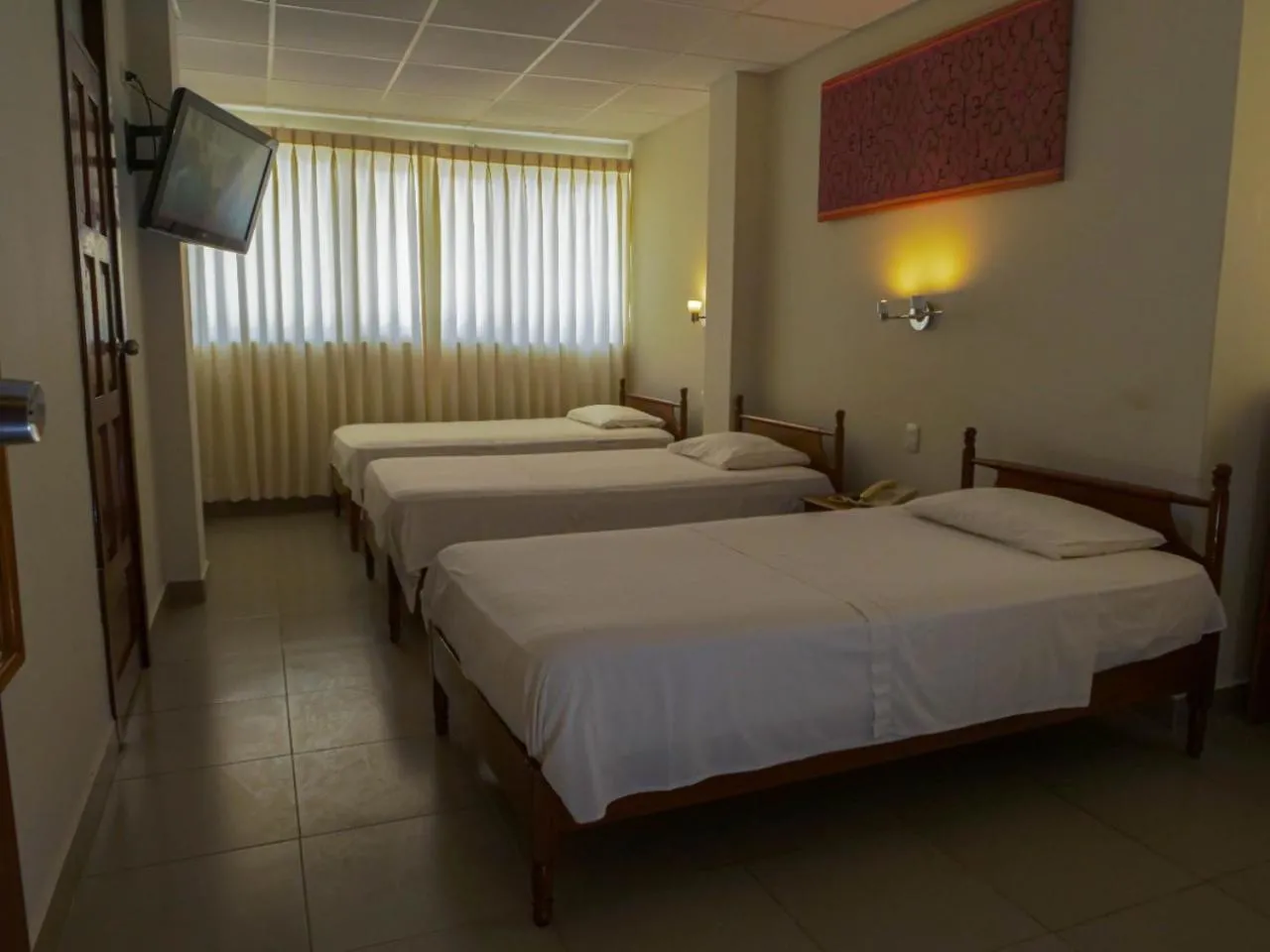 Bed in Grand Hotel Mercedes