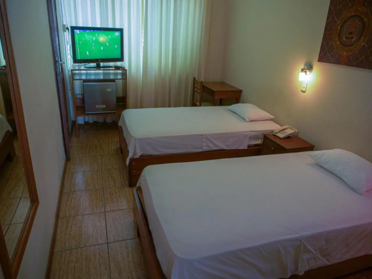 Bed in Grand Hotel Mercedes