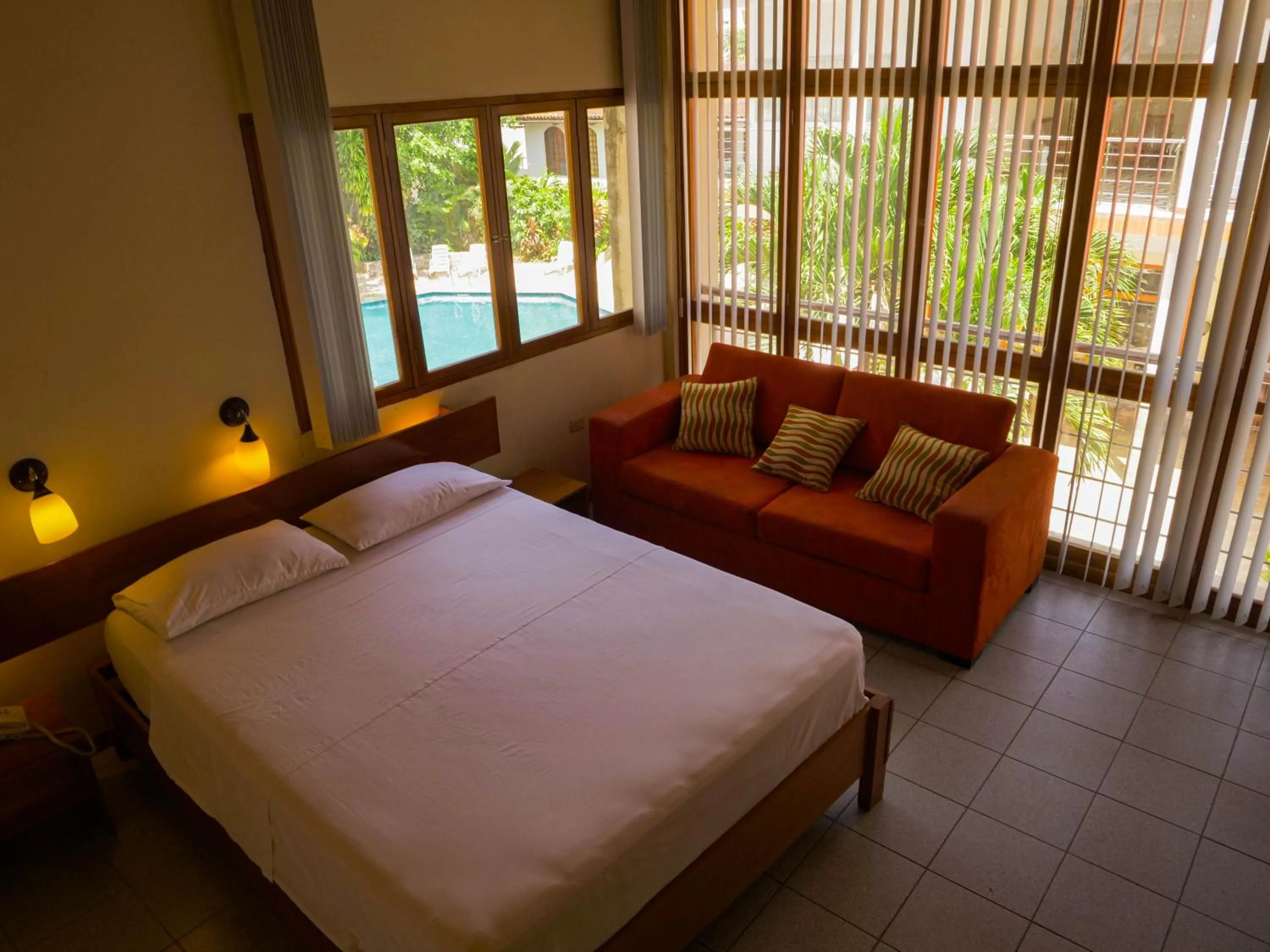 Bed in Grand Hotel Mercedes