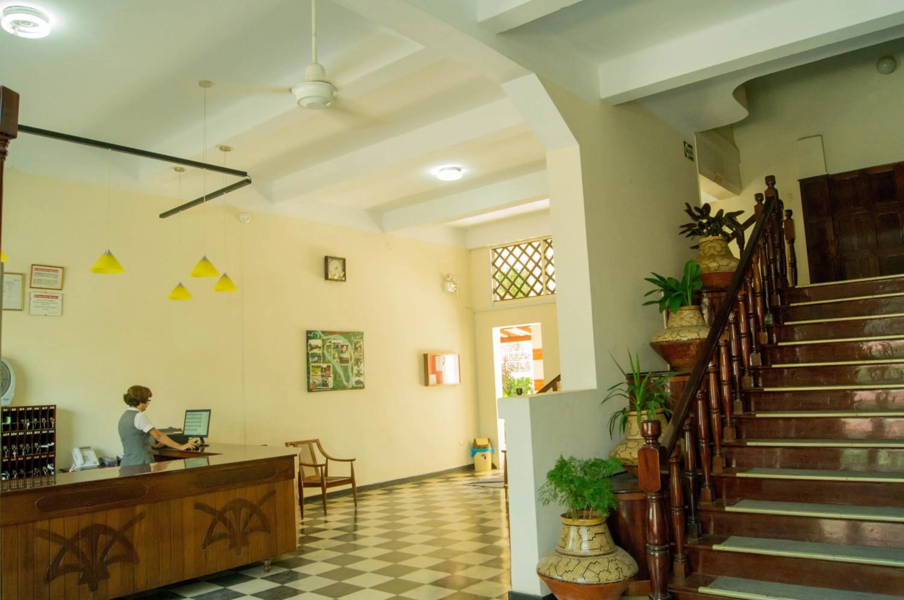 Lobby or reception in Grand Hotel Mercedes