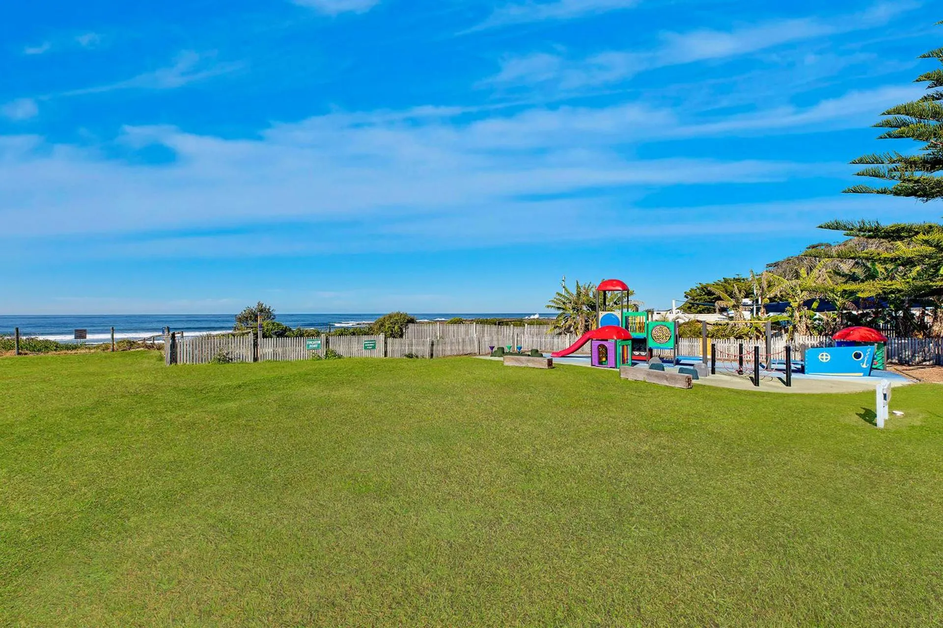 Children play ground in Blue Lagoon Beach Resort