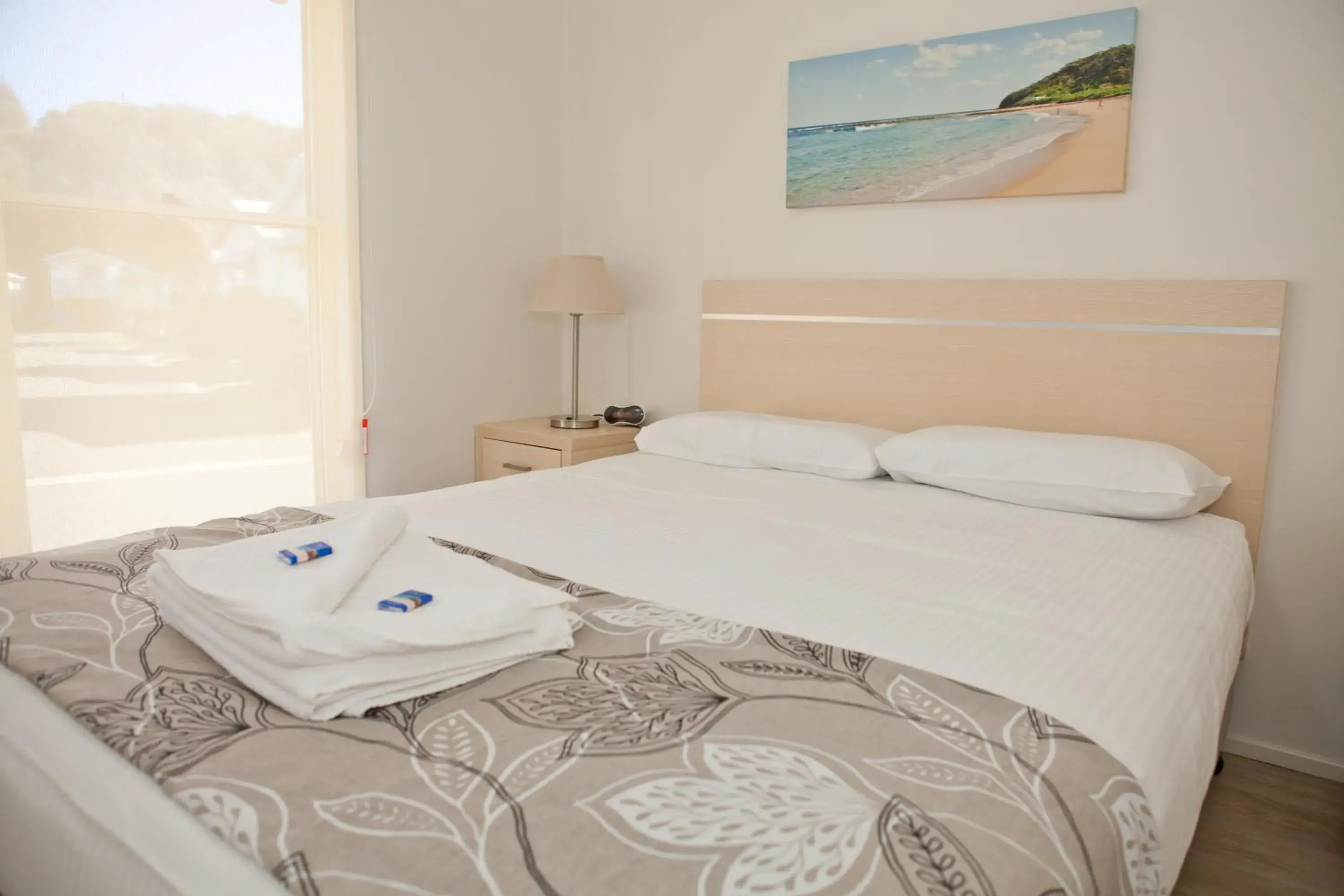 Bed in Blue Lagoon Beach Resort Bed in Blue Lagoon Beach Resort