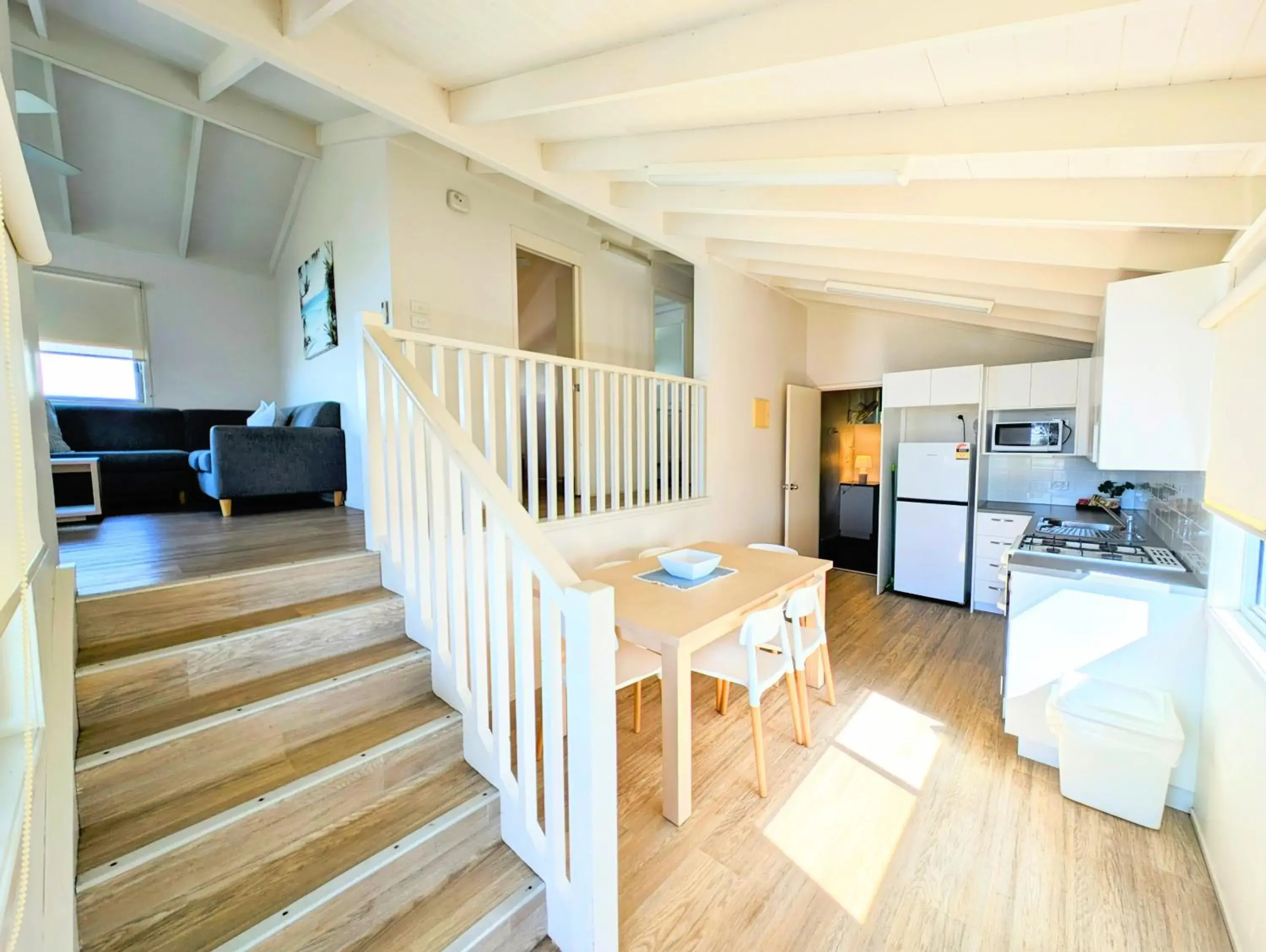 Three Bedroom Family Cabin - single occupancy - Two Queen + One Double/Single Tri Bunk in Blue Lagoon Beach Resort Three Bedroom Family Cabin - single occupancy - Two Queen + One Double/Single Tri Bunk in Blue Lagoon Beach Resort