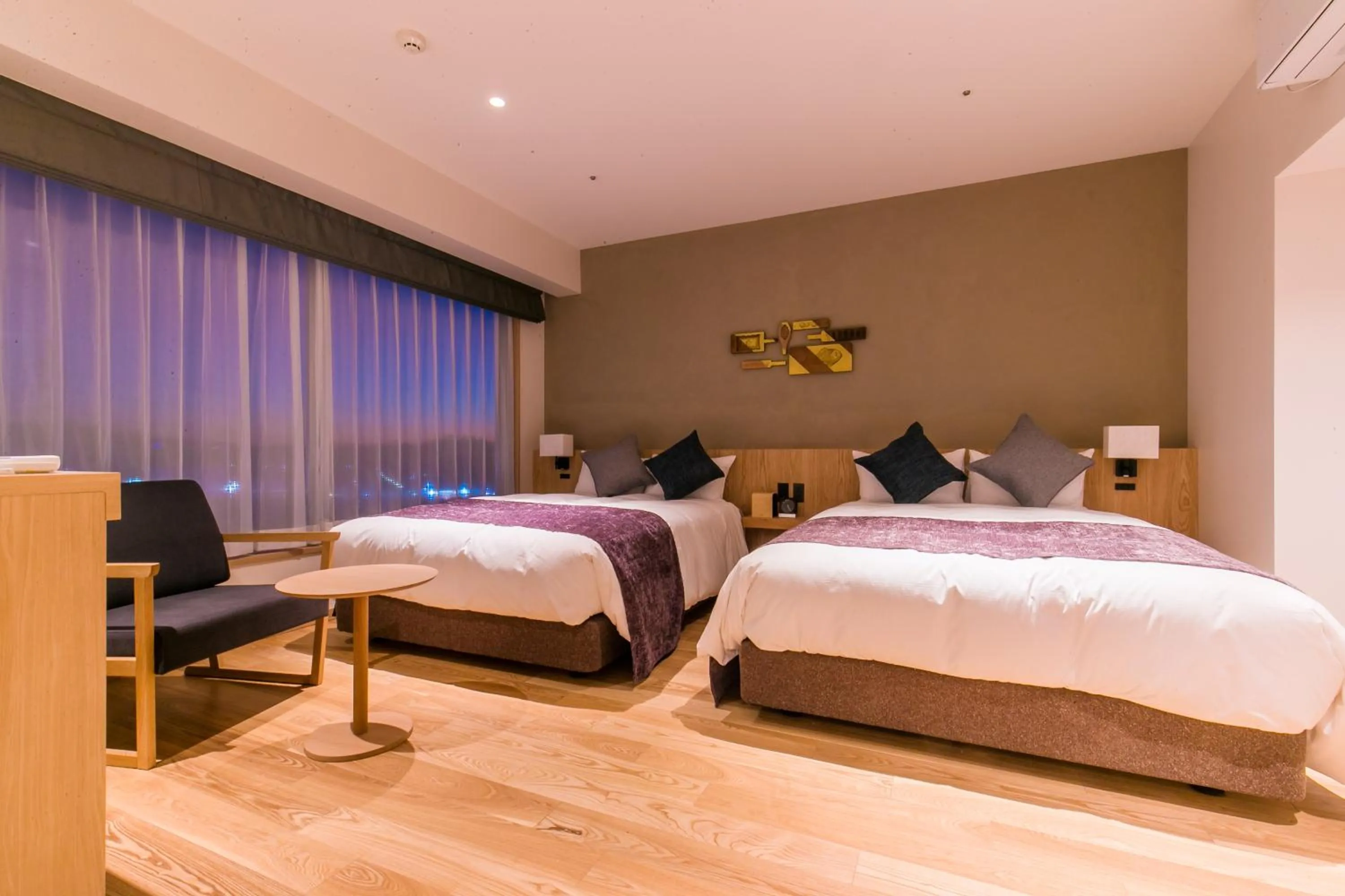 Photo of the whole room, Bed in Spa & Hotel Suishun Matsuiyamate