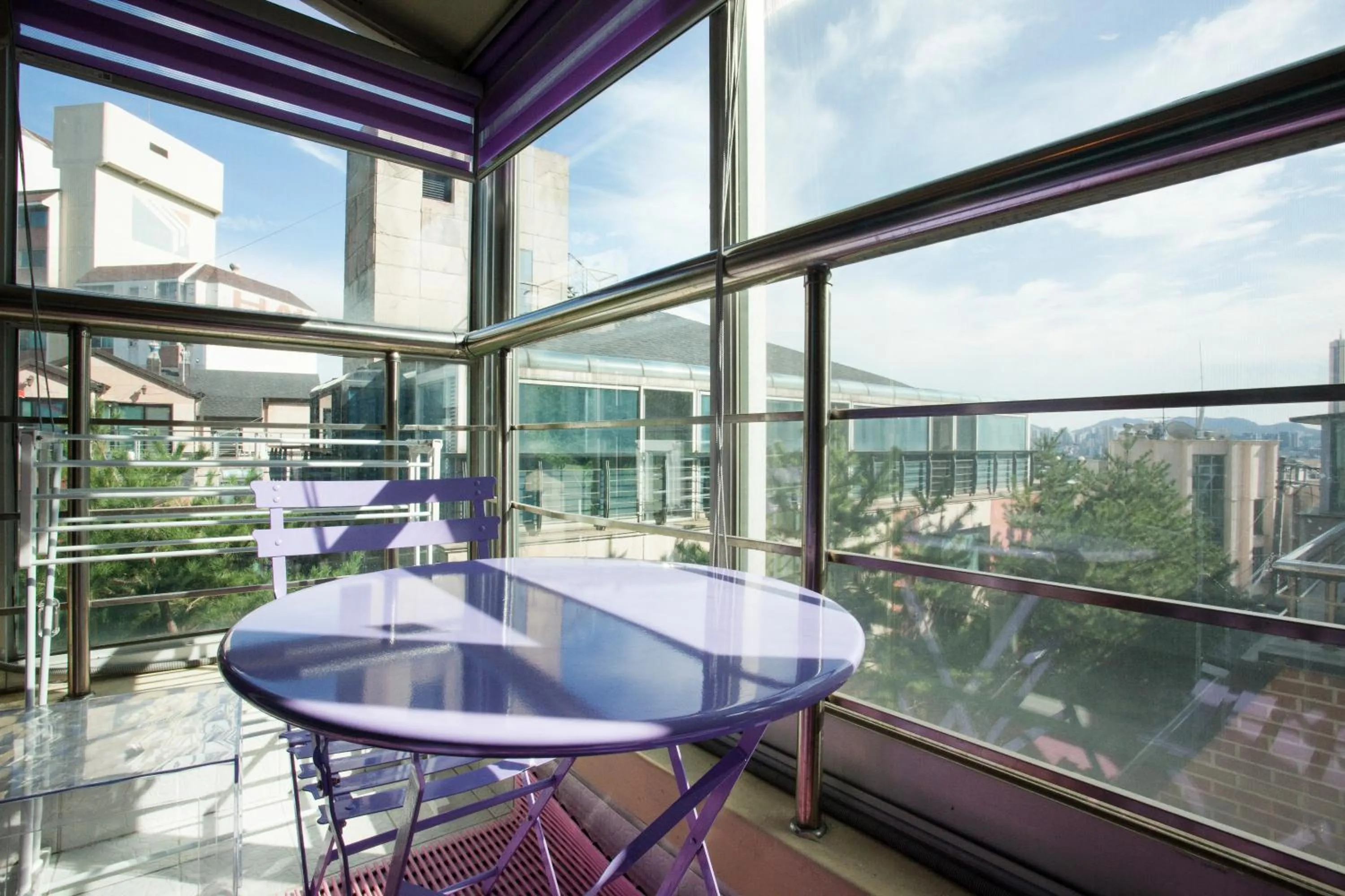 Balcony/Terrace in Han River Residence & Guesthouse