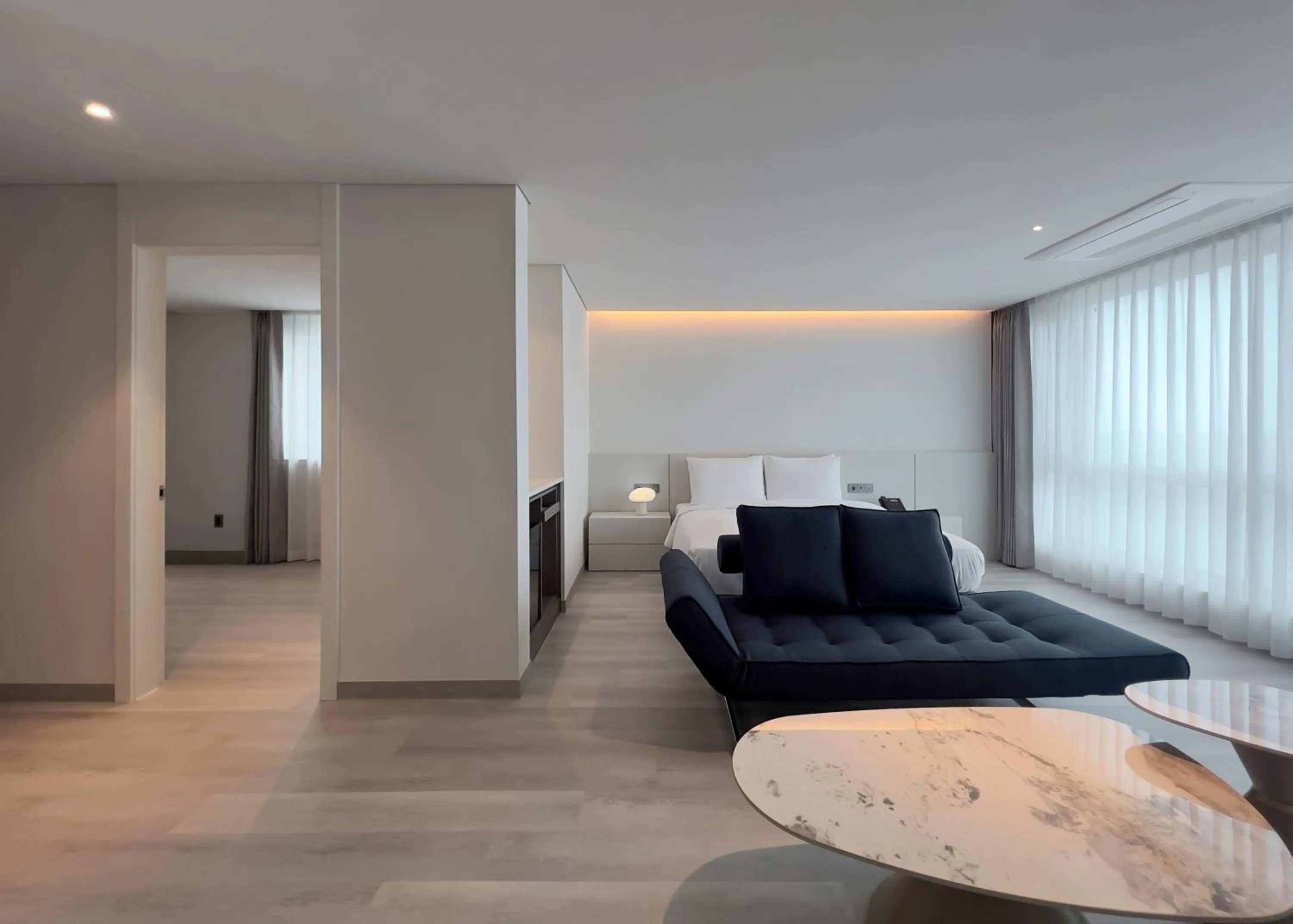 Photo of the whole room in Ocean Suites Jeju Hotel