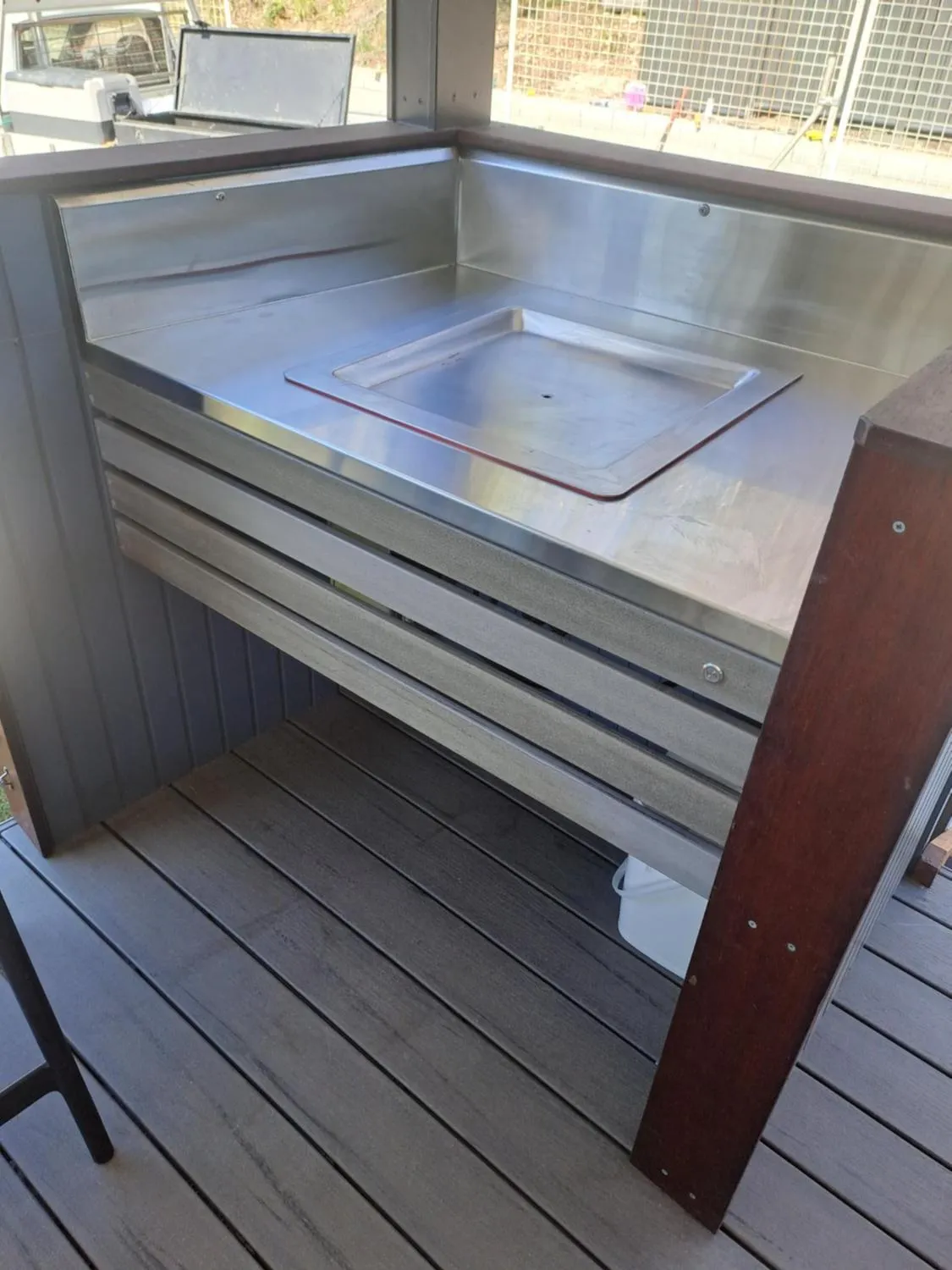 Patio in NRMA Agnes Water Holiday Park