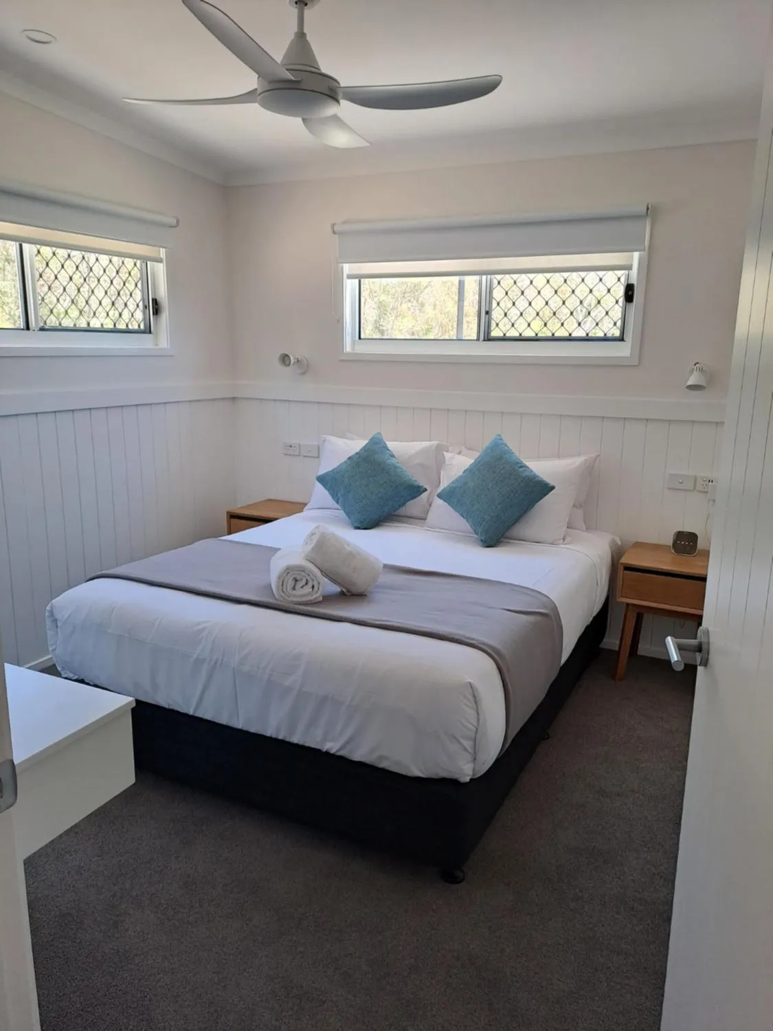 Bedroom, Bed in NRMA Agnes Water Holiday Park