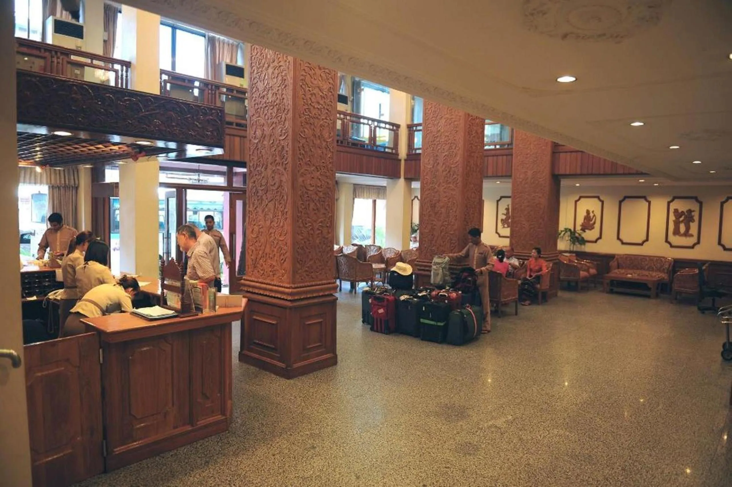 Lobby or reception in Panorama Hotel