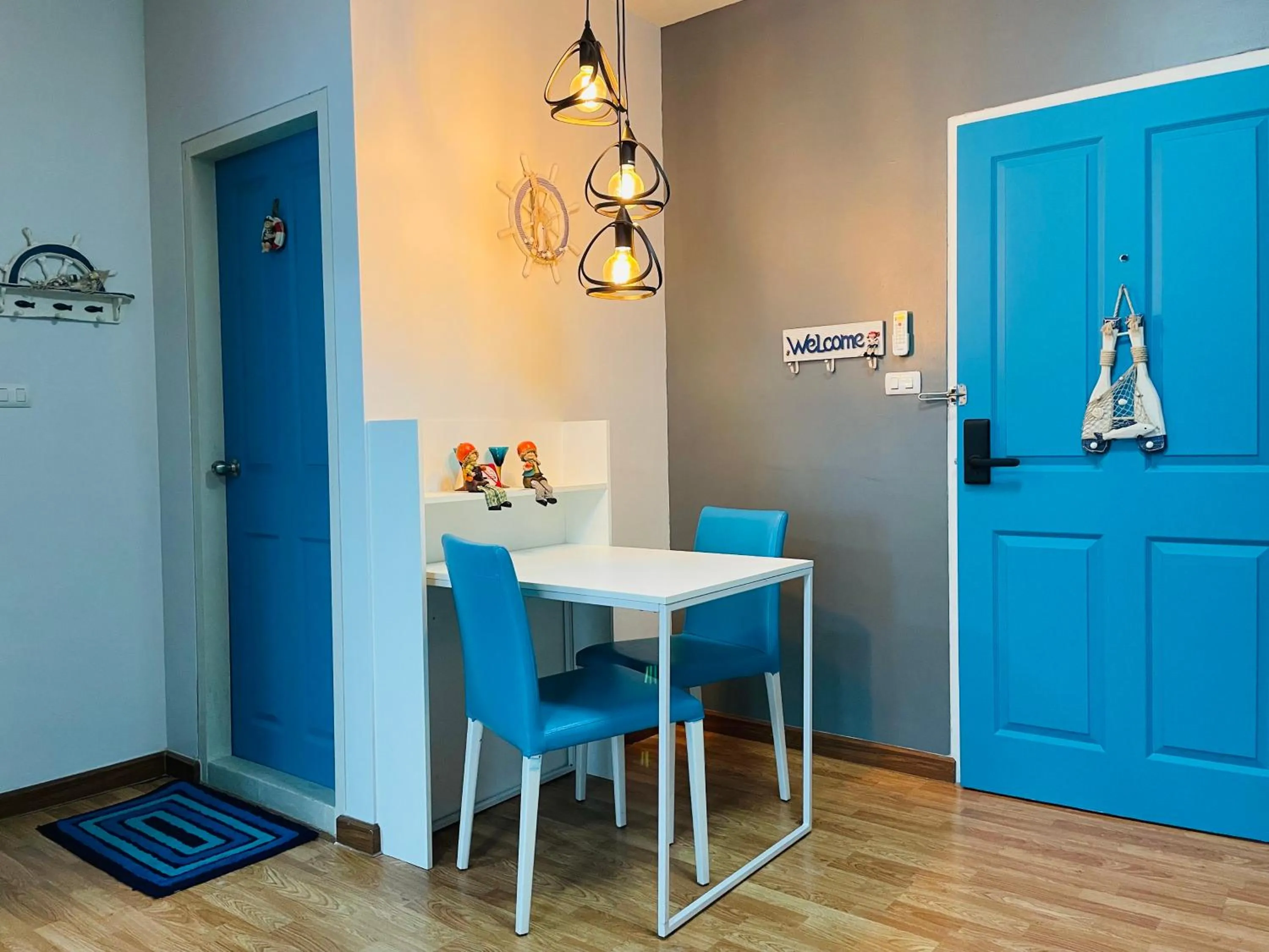 Dining area in The Trust Condo by the Sea