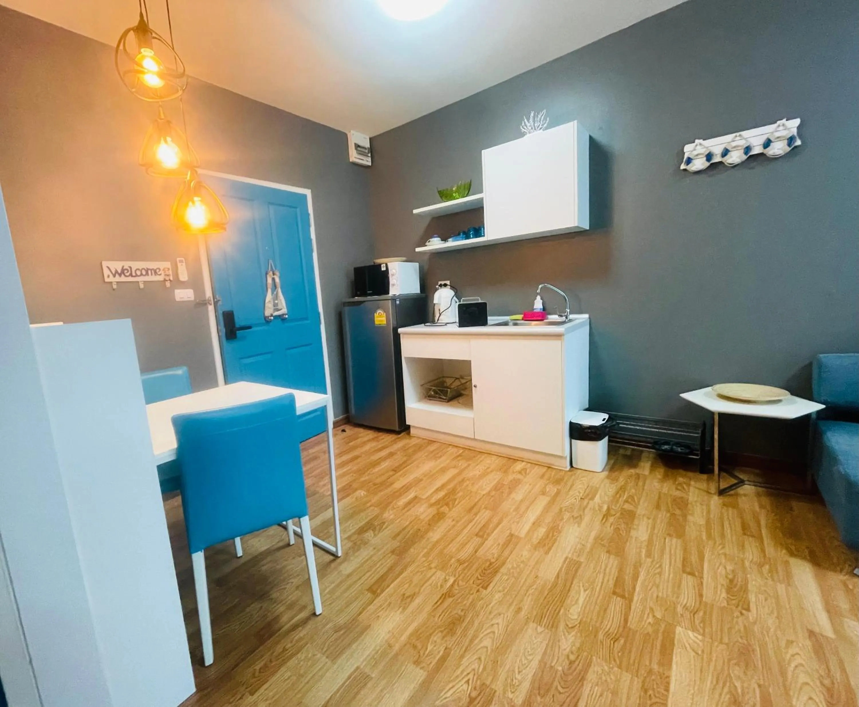 Kitchen or kitchenette in The Trust Condo by the Sea