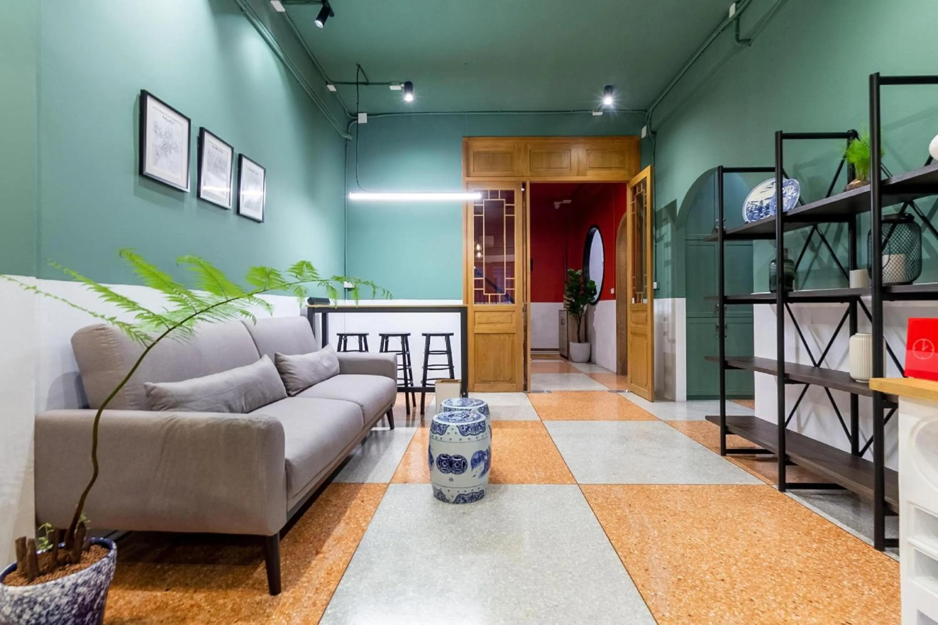 Lobby or reception in OYO 994 Kudi Hostel