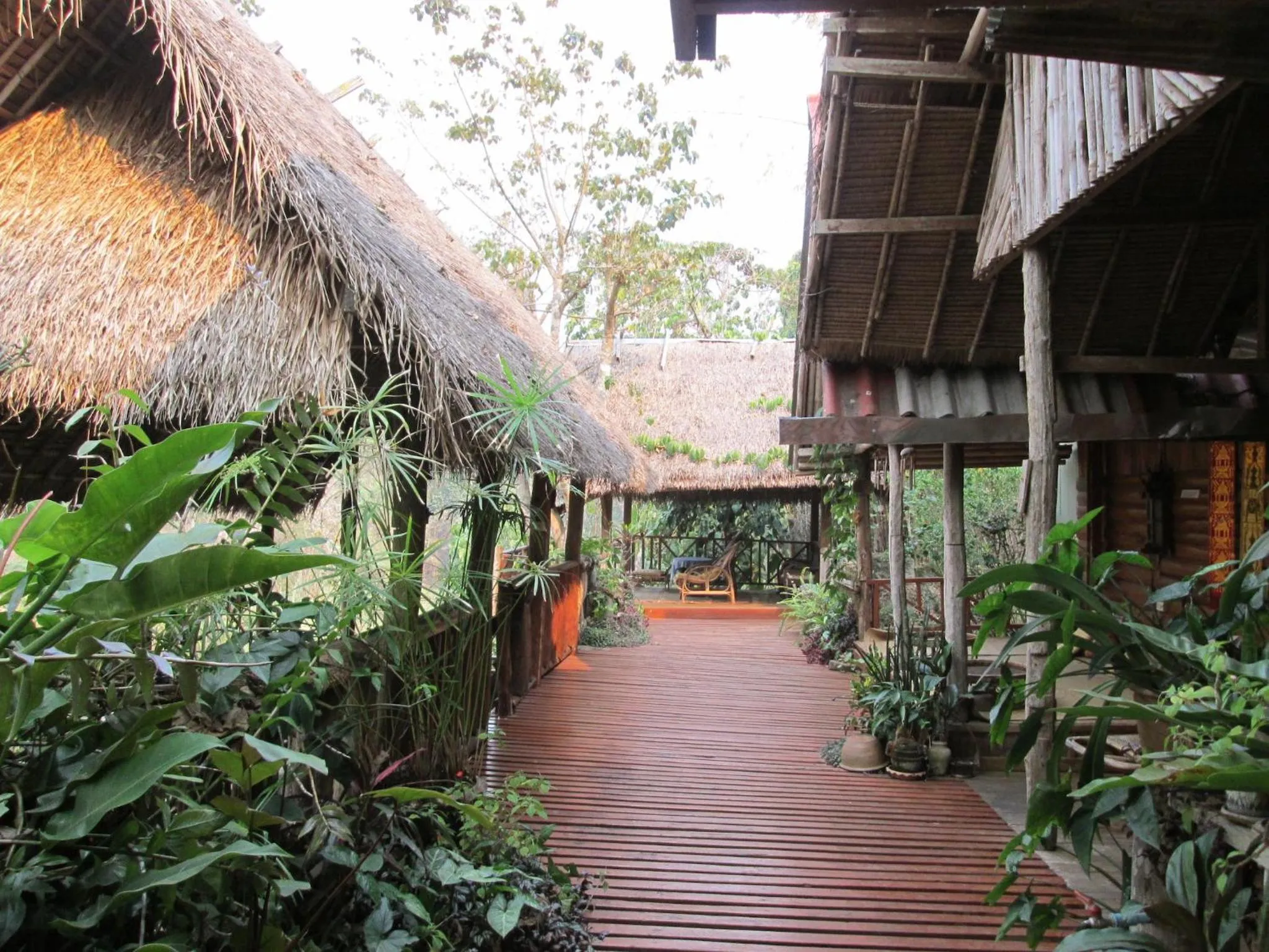 Balcony/Terrace in Soppong River Inn