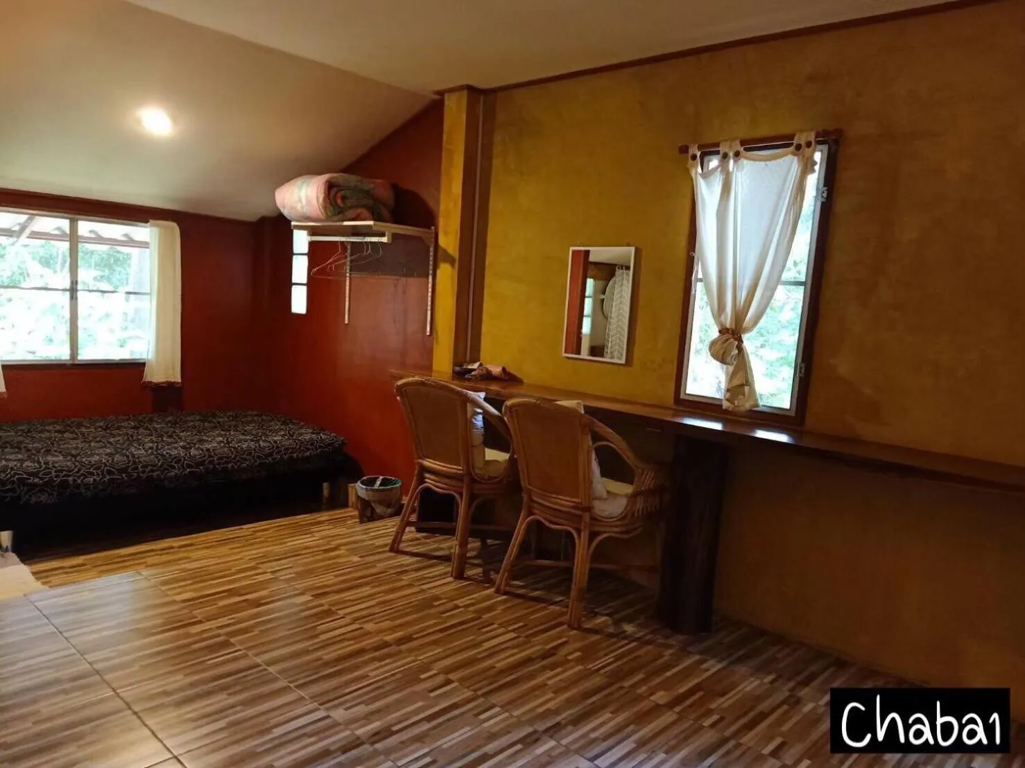 Bed in Soppong River Inn