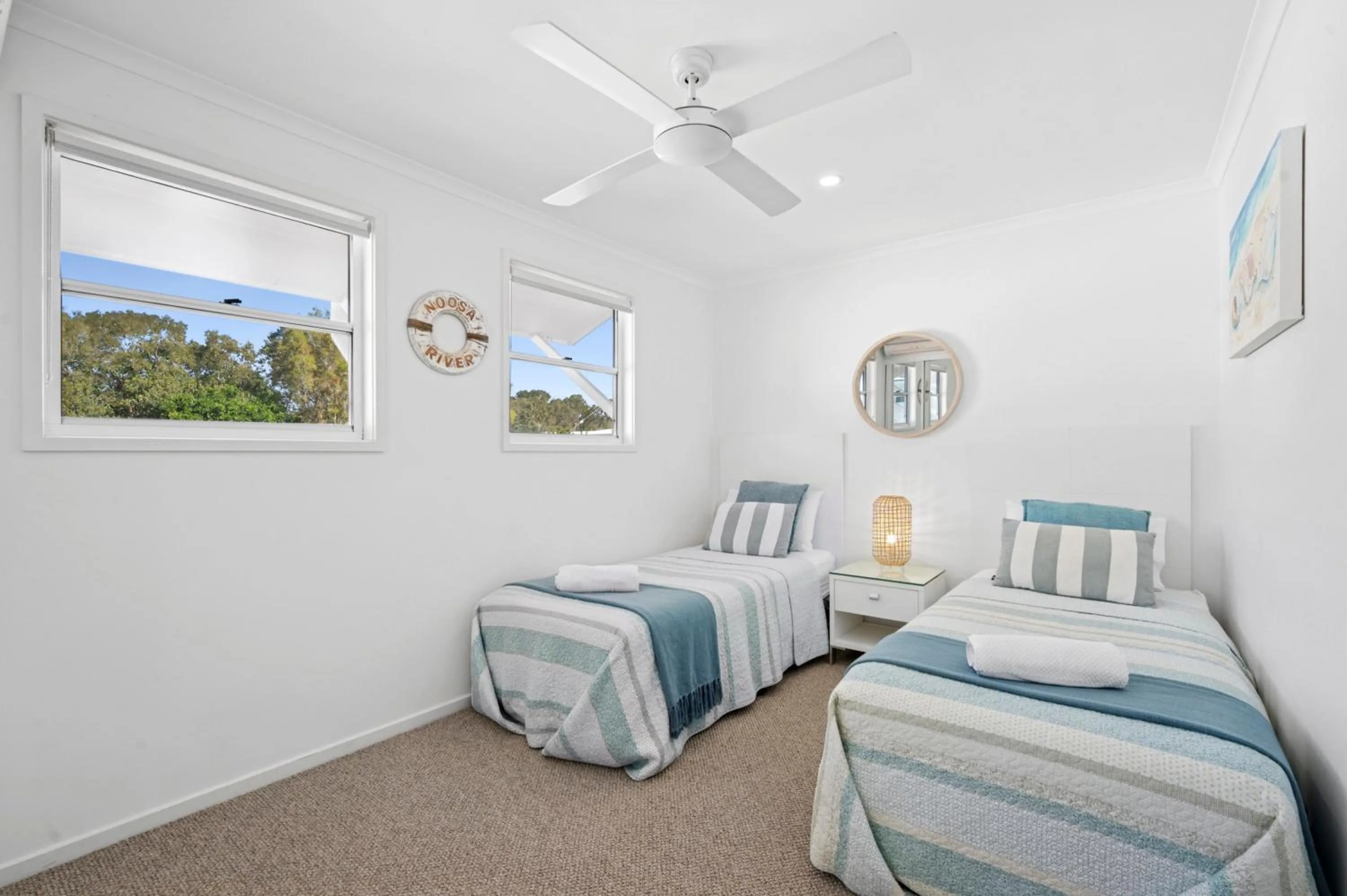 Bed in Villa Aqua 6 - Riverfront Noosaville