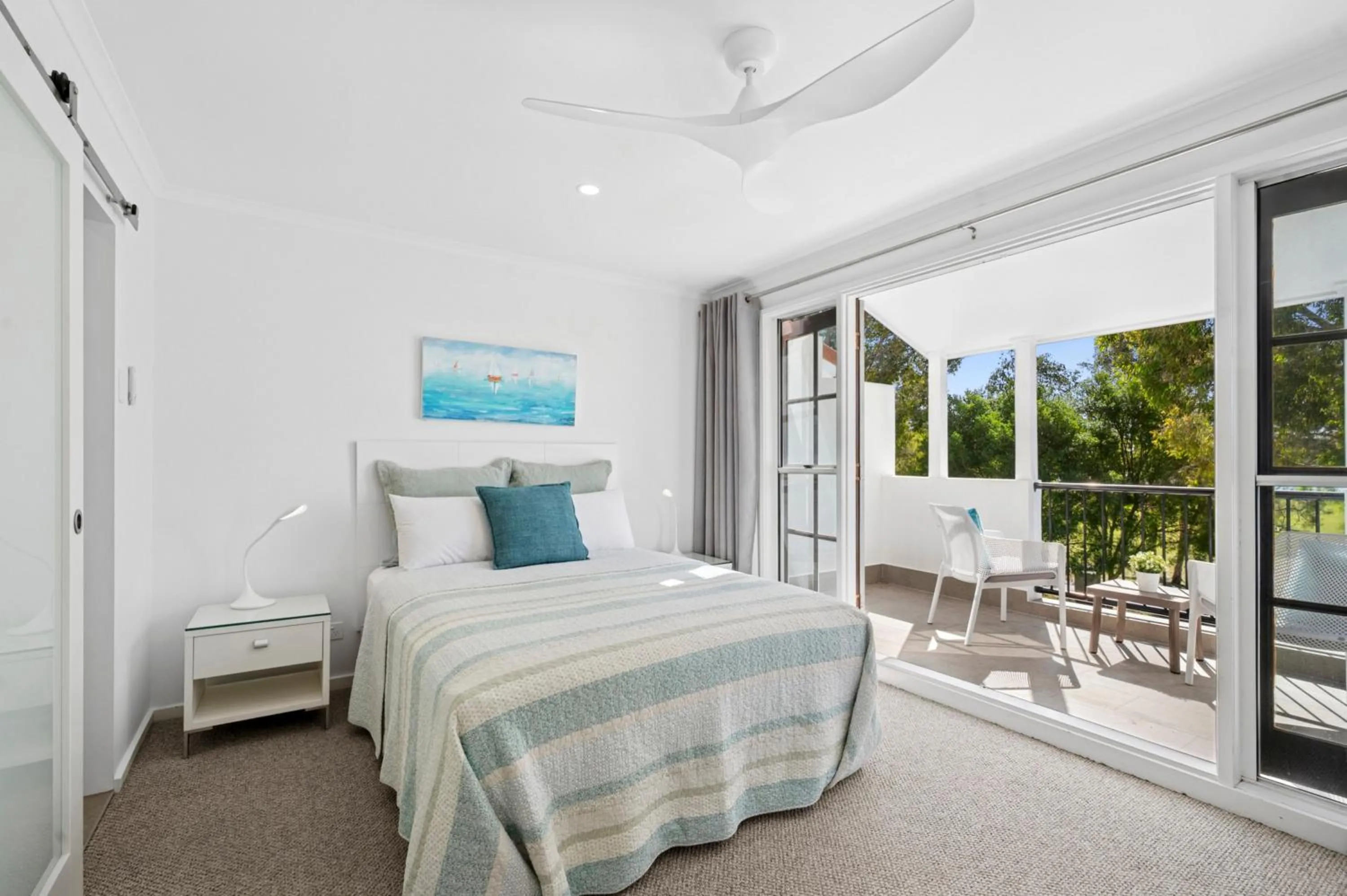 Bed in Villa Aqua 6 - Riverfront Noosaville