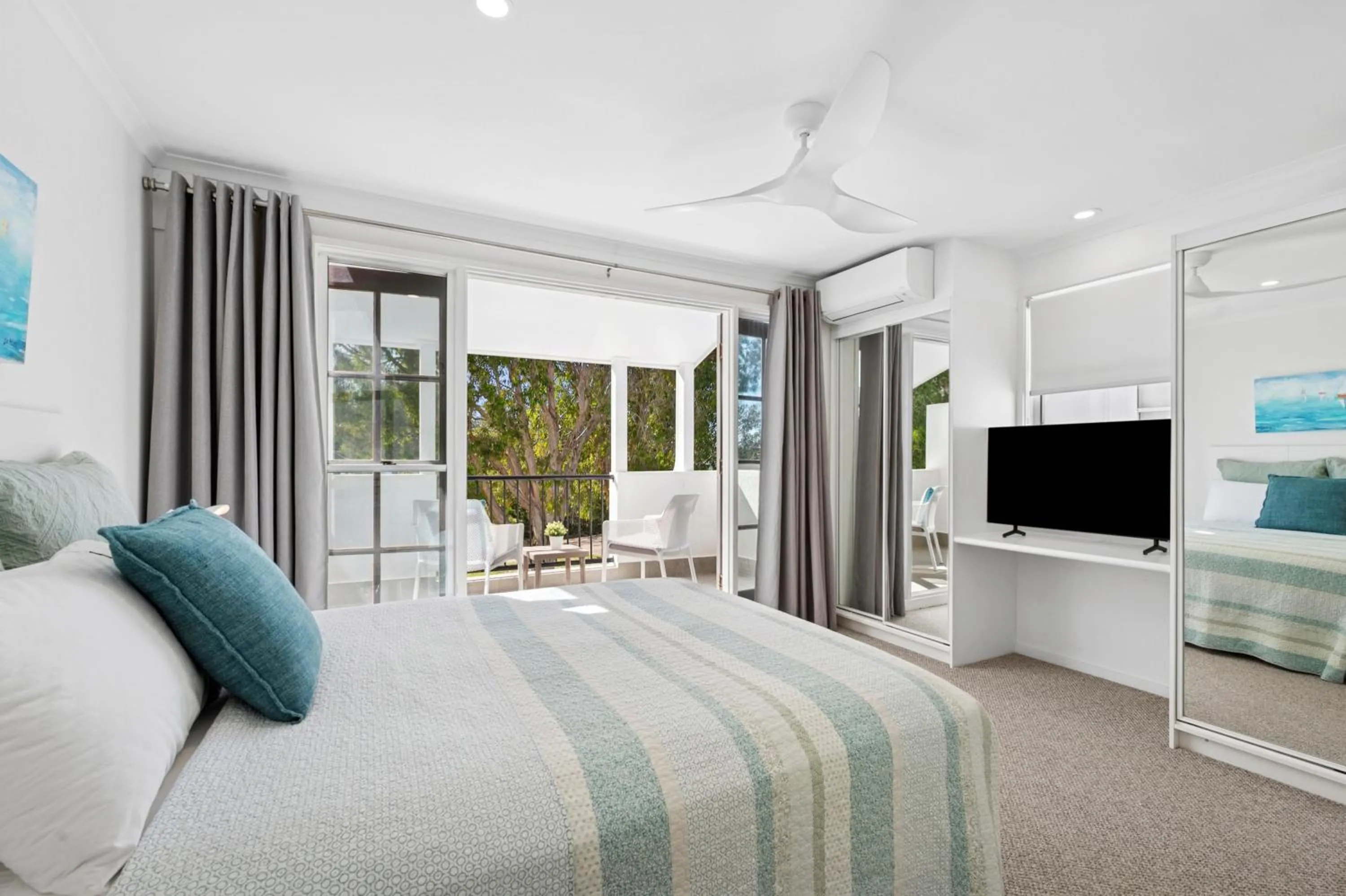 Bed in Villa Aqua 6 - Riverfront Noosaville