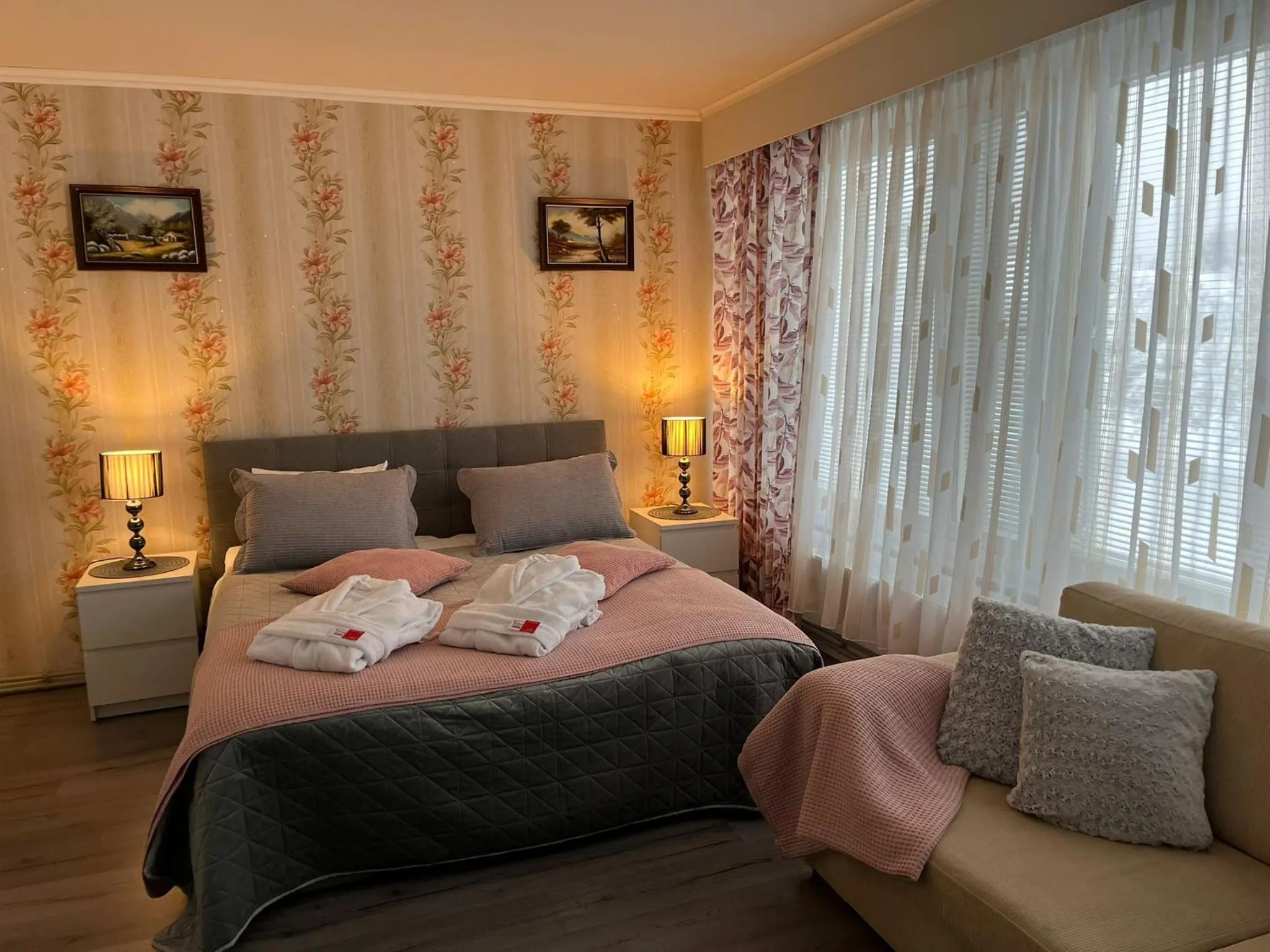 Bed in Hotel Ilomantsi North Star