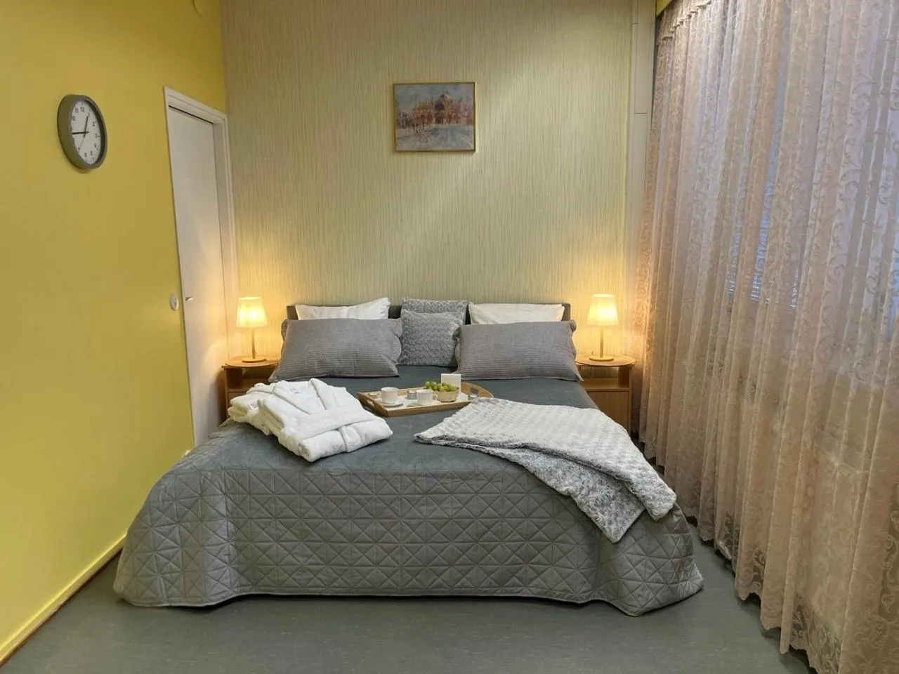 Bed in Hotel Ilomantsi North Star